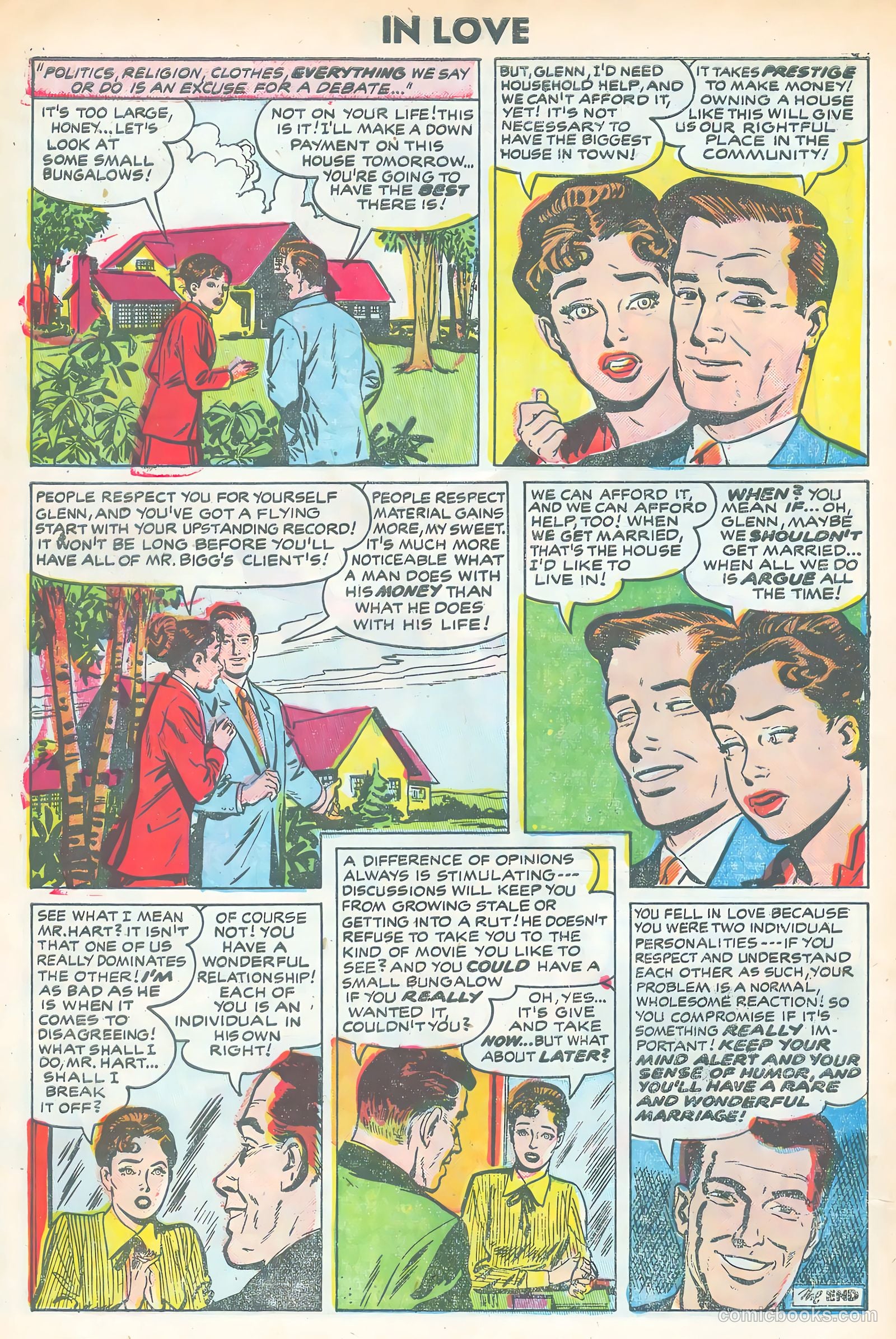 In Love #6 (1955) — page 30 of 36
