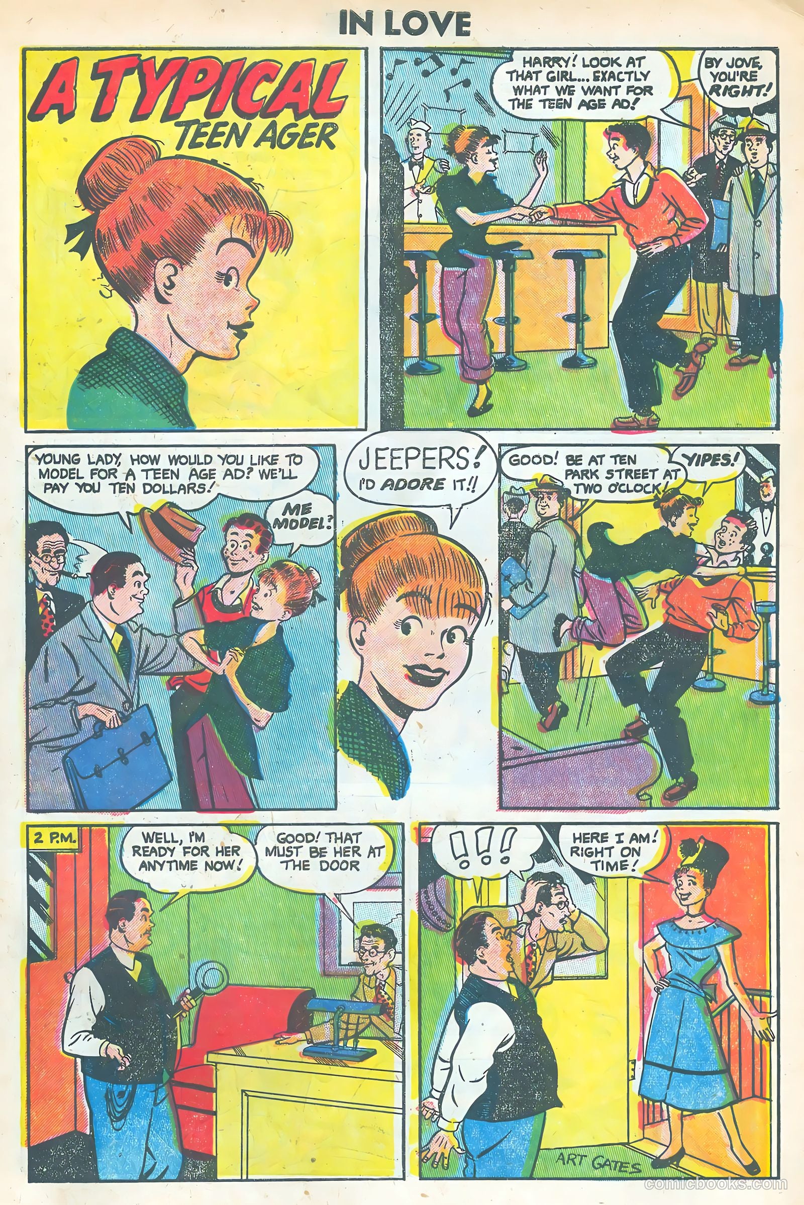 In Love #6 (1955) — page 31 of 36