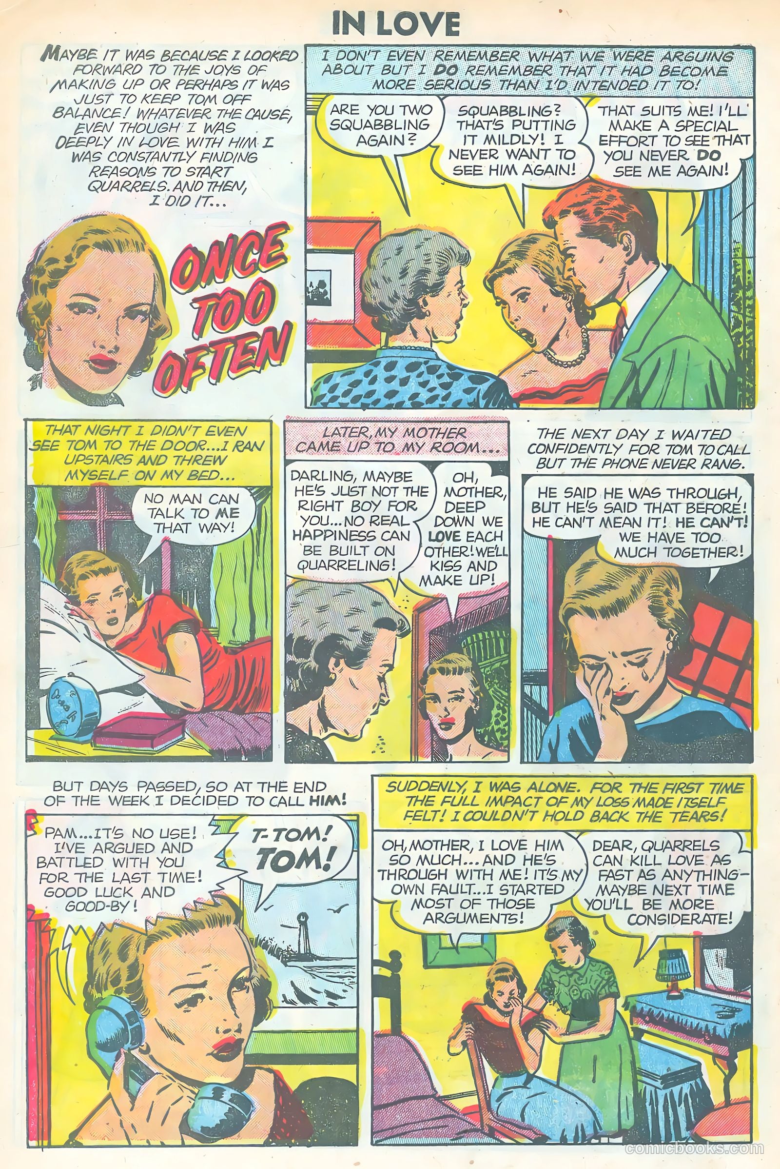 In Love #6 (1955) — page 32 of 36