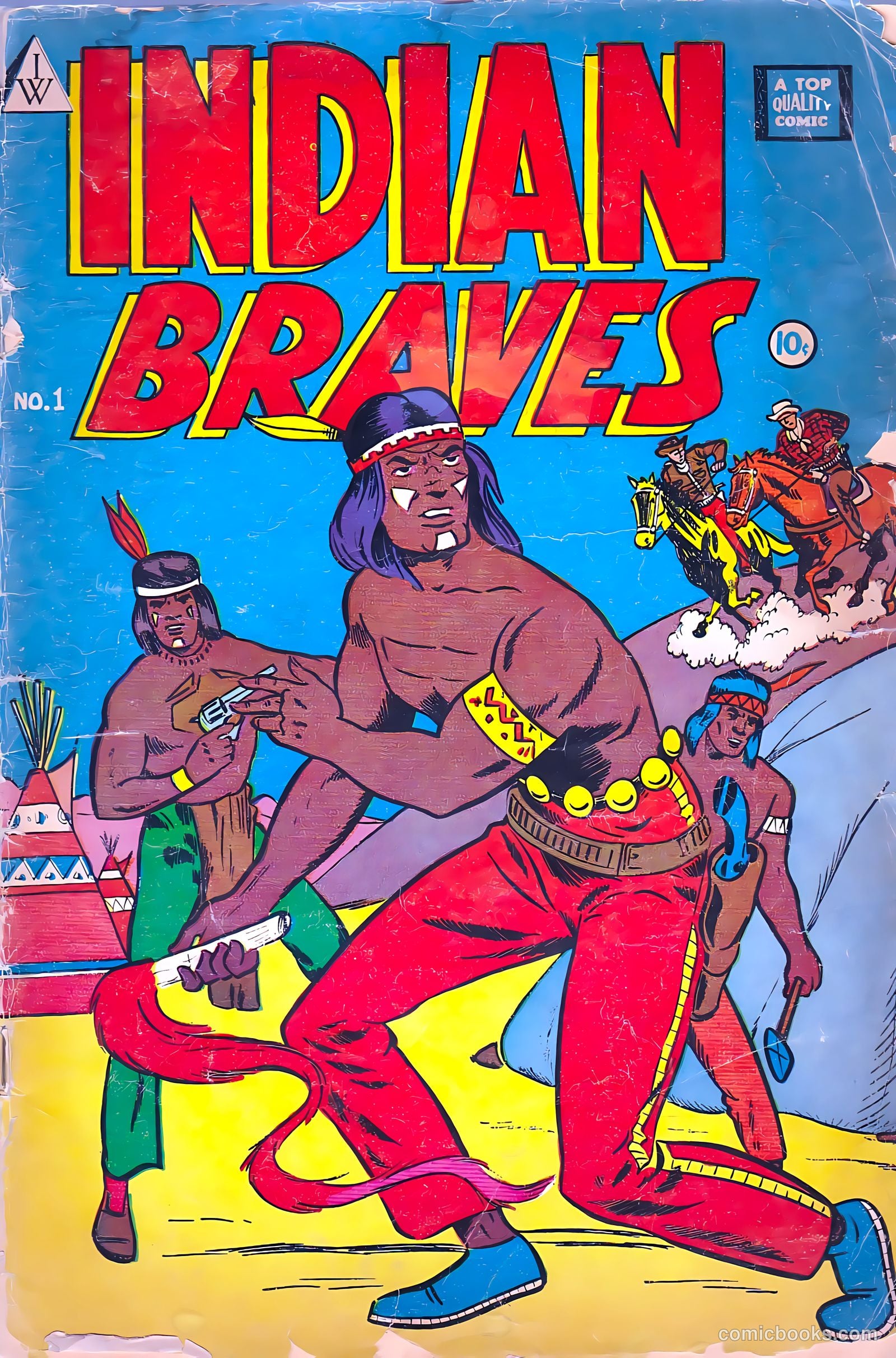 Indian Braves #1 (1958) — page 2 of 37