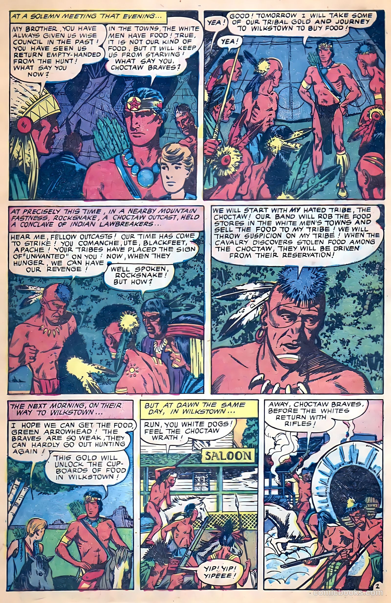 Indian Braves #1 (1958) — page 5 of 37