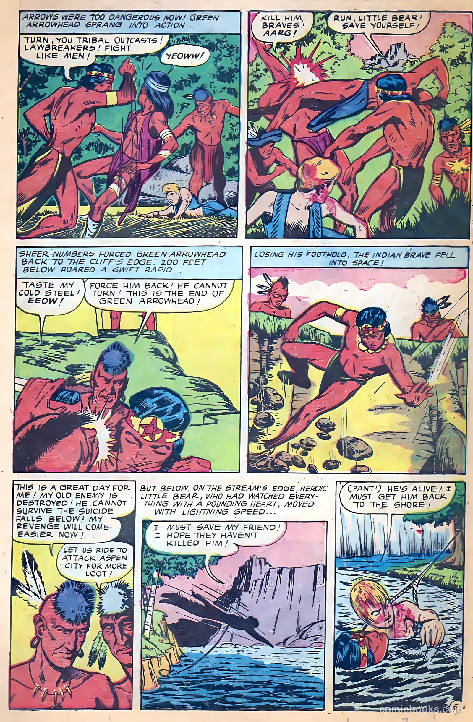 Indian Braves #1 (1958) — page 8 of 37