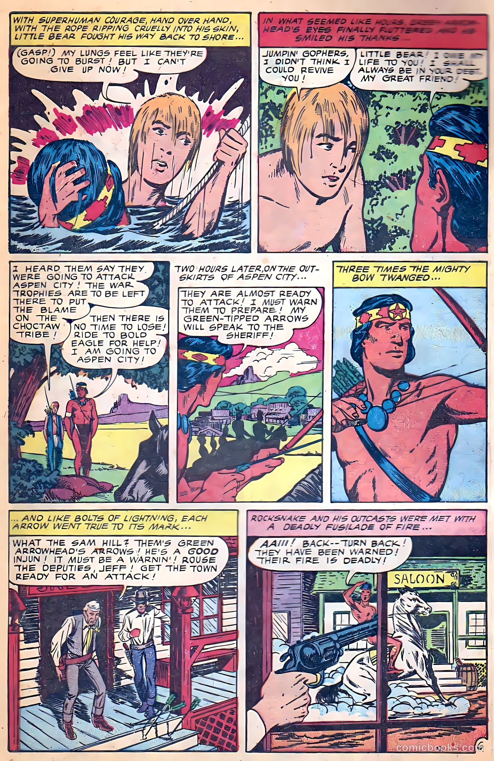Indian Braves #1 (1958) — page 9 of 37