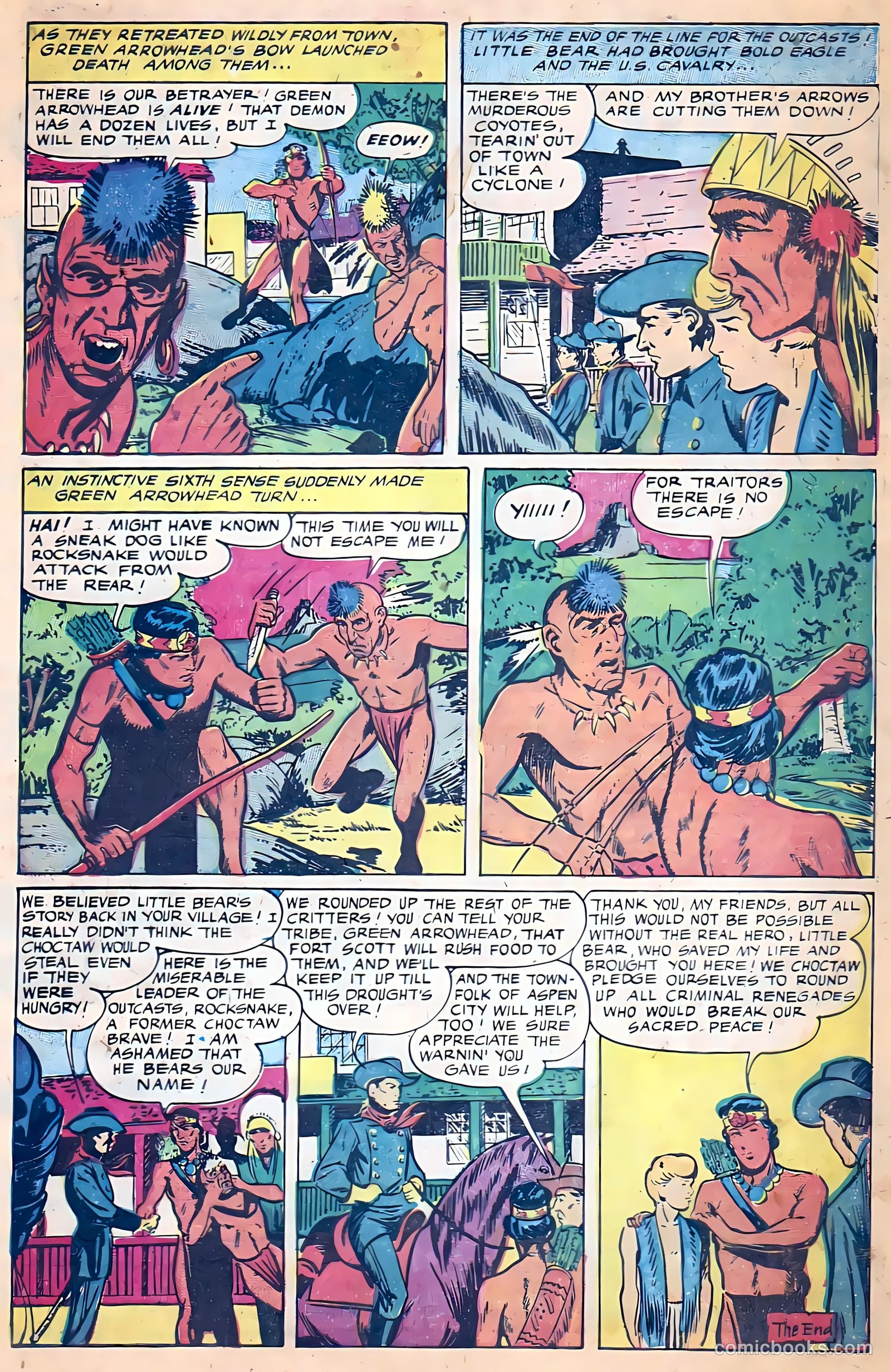 Indian Braves #1 (1958) — page 10 of 37