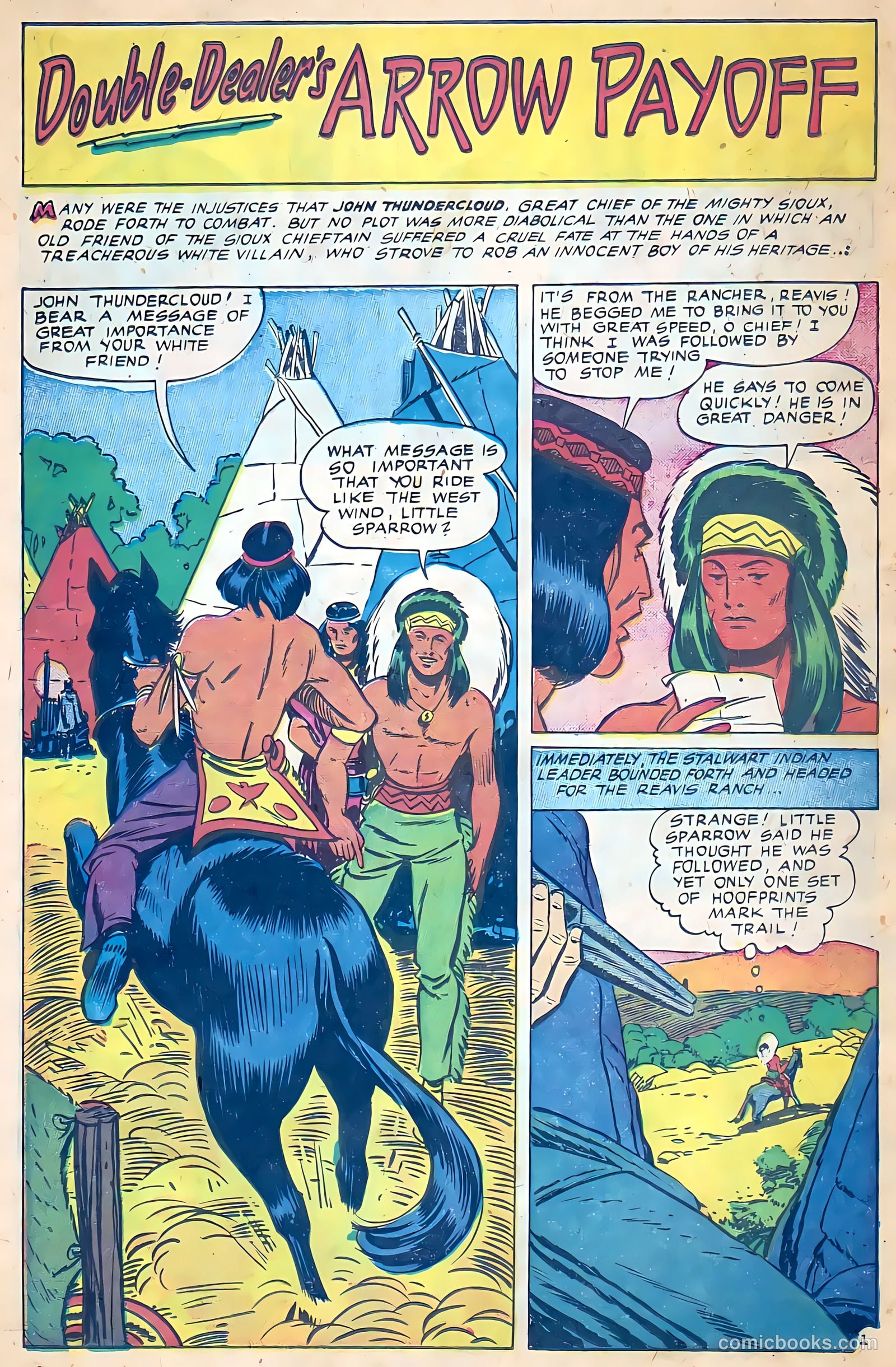 Indian Braves #1 (1958) — page 12 of 37