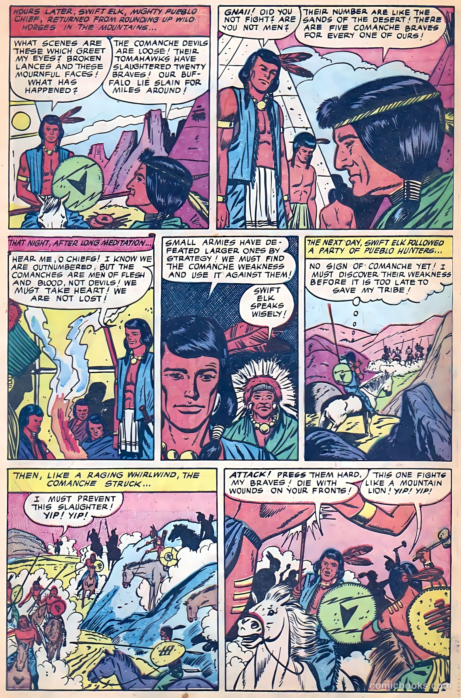 Indian Braves #1 (1958) — page 30 of 37