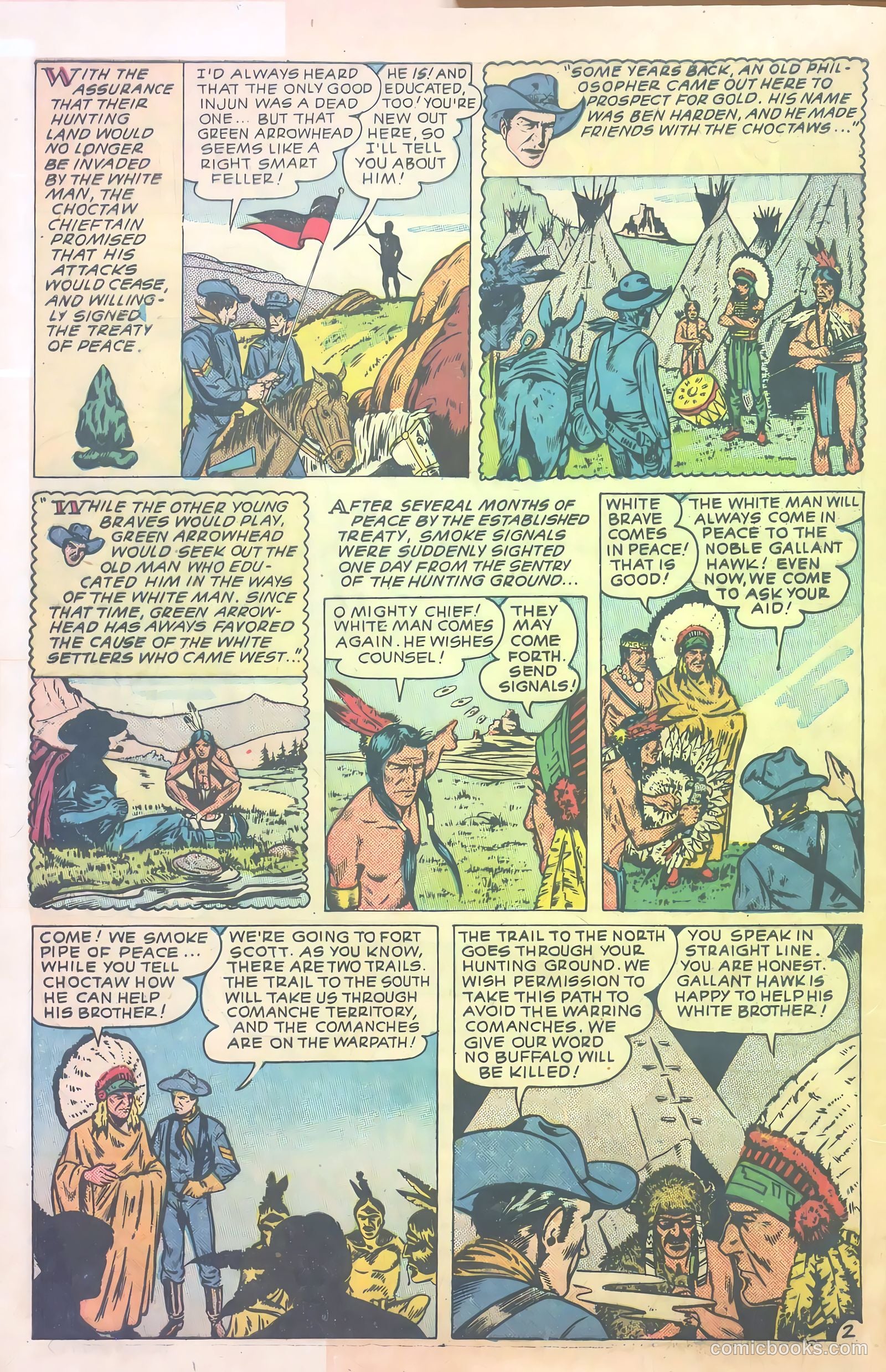 Indian Braves #1 (1951) — page 4 of 36