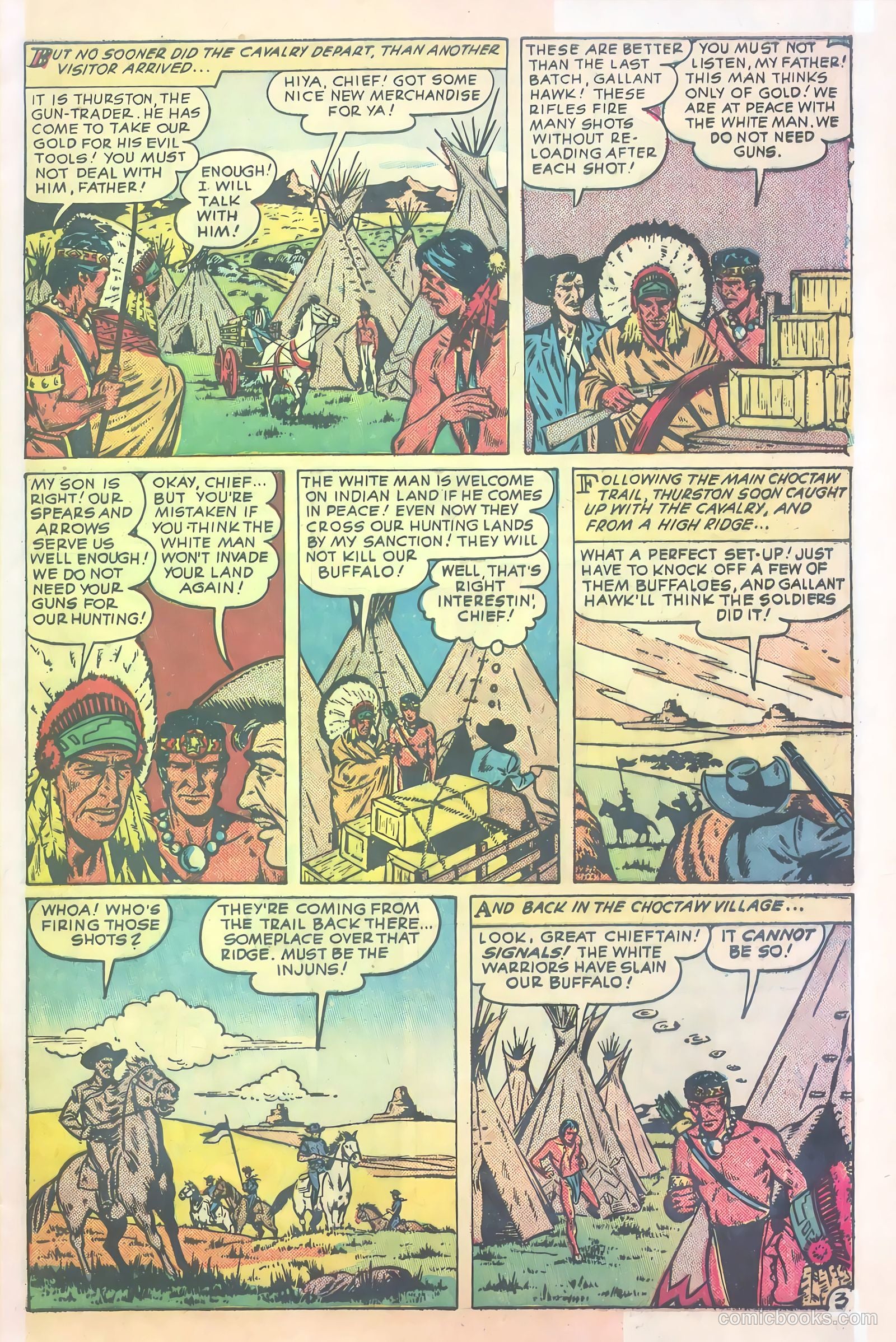 Indian Braves #1 (1951) — page 5 of 36