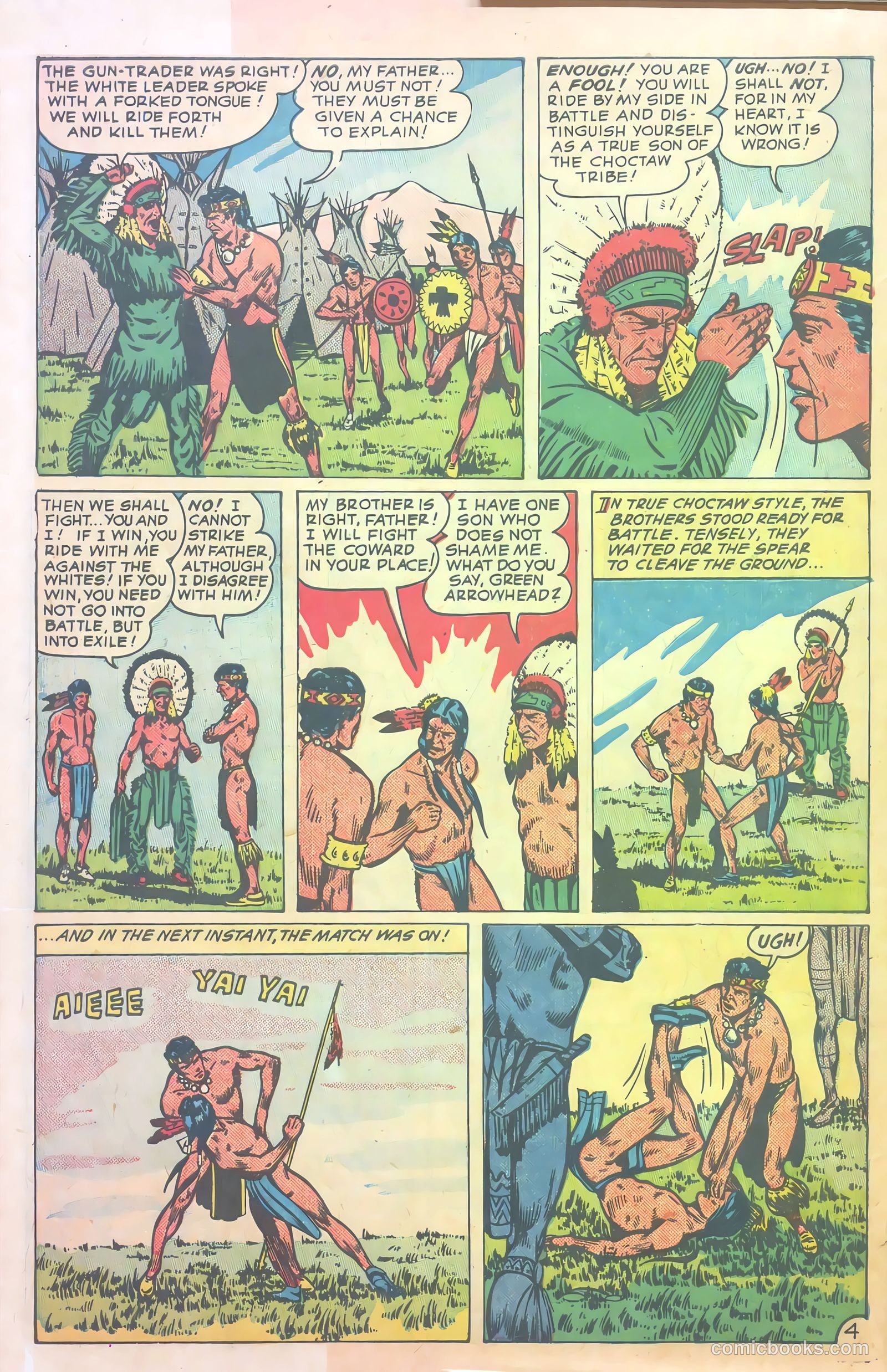 Indian Braves #1 (1951) — page 6 of 36