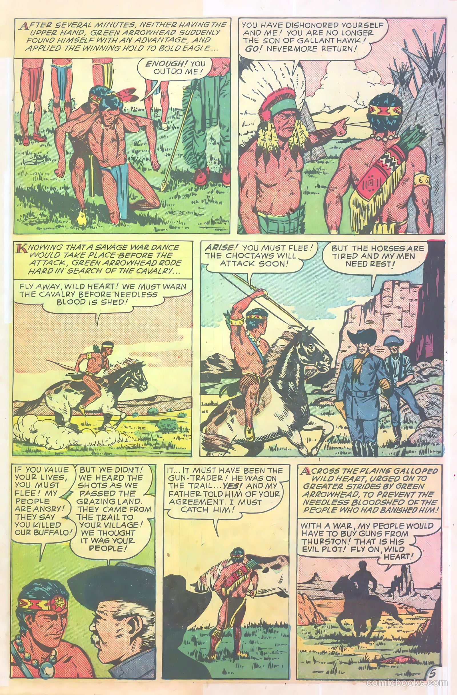 Indian Braves #1 (1951) — page 7 of 36