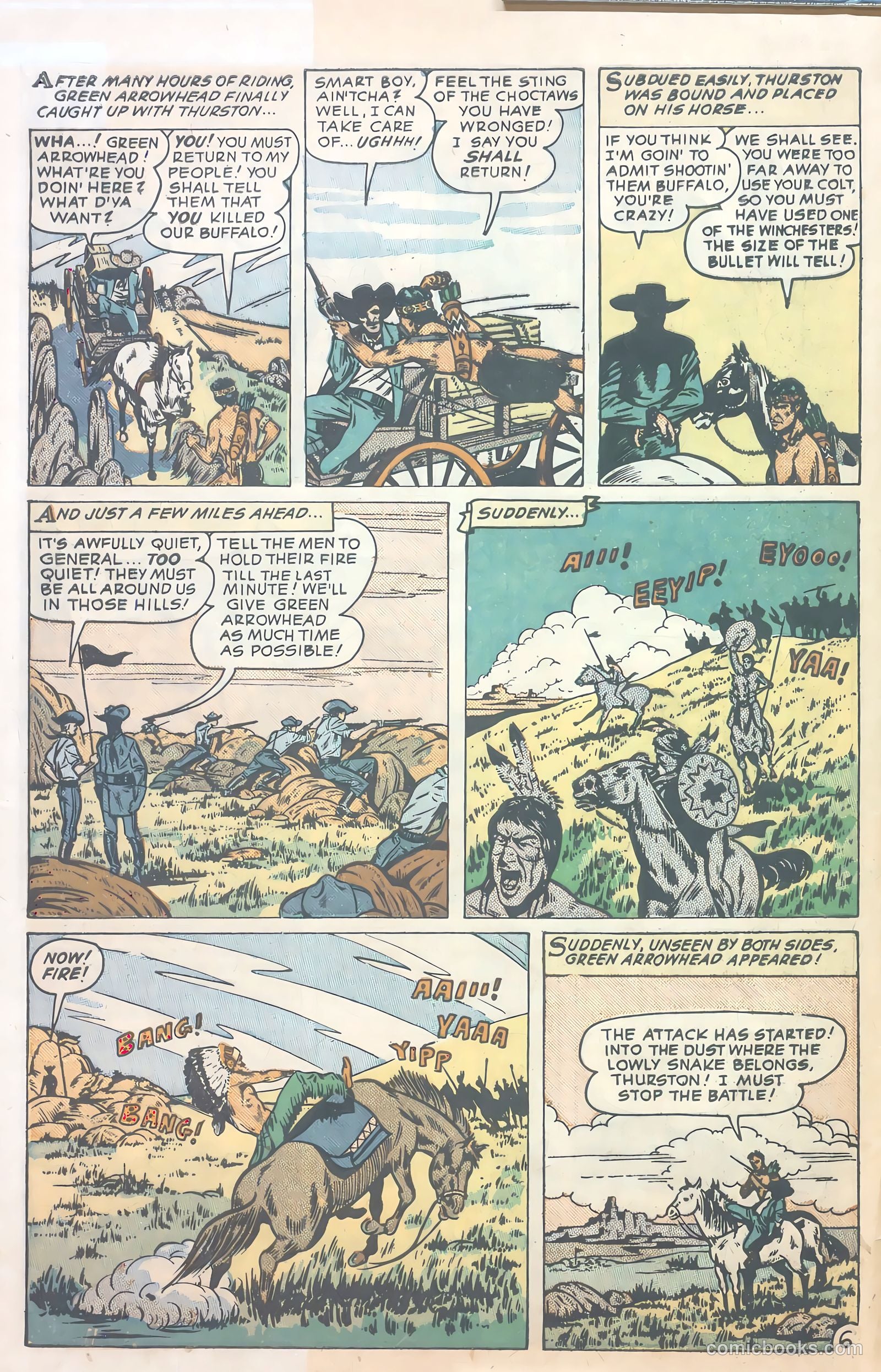 Indian Braves #1 (1951) — page 8 of 36