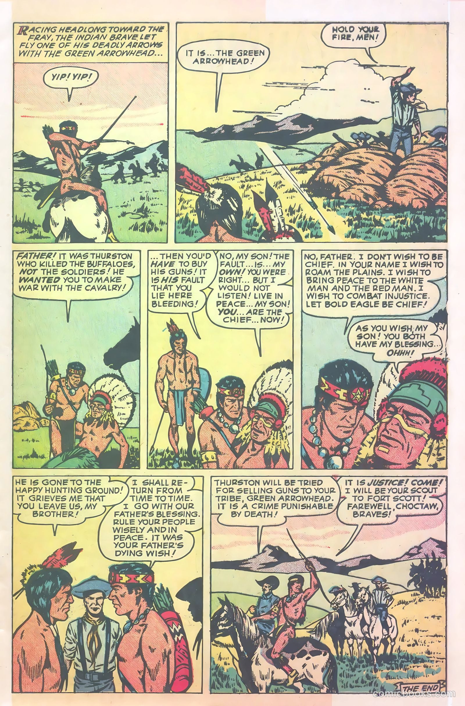 Indian Braves #1 (1951) — page 9 of 36