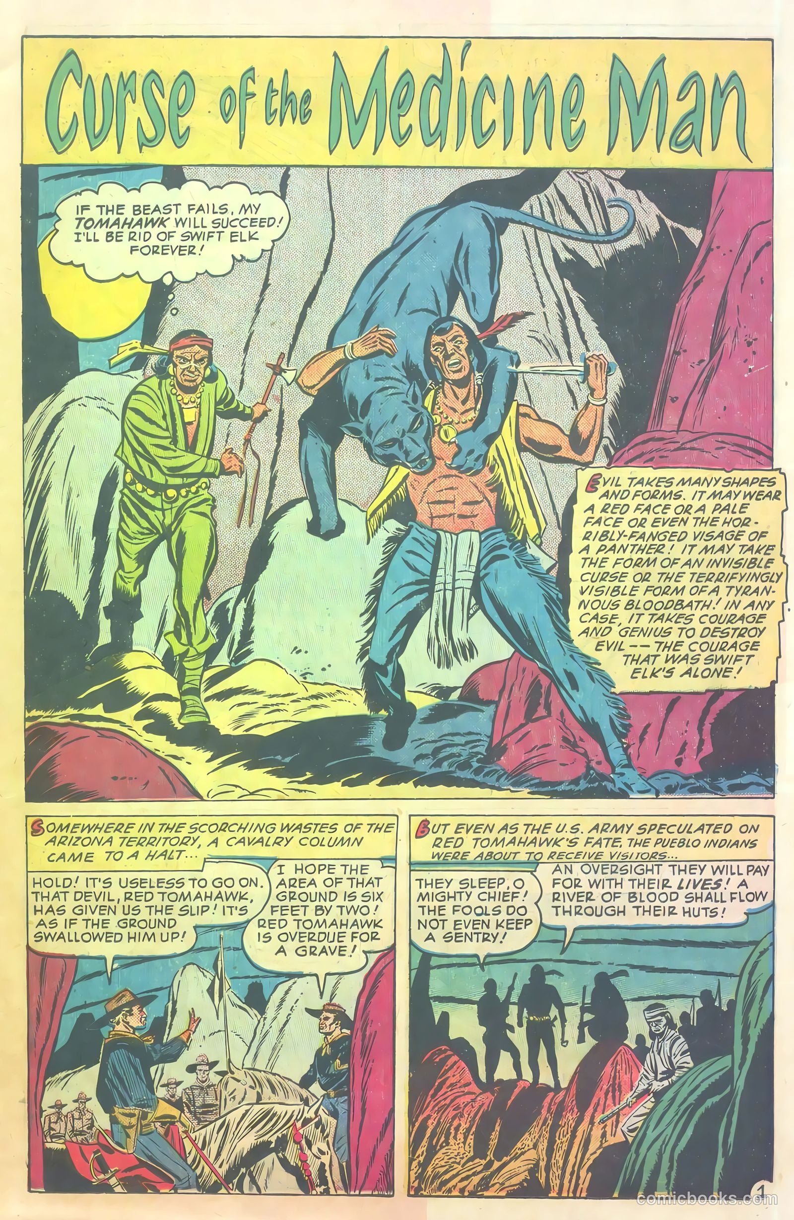 Indian Braves #1 (1951) — page 11 of 36