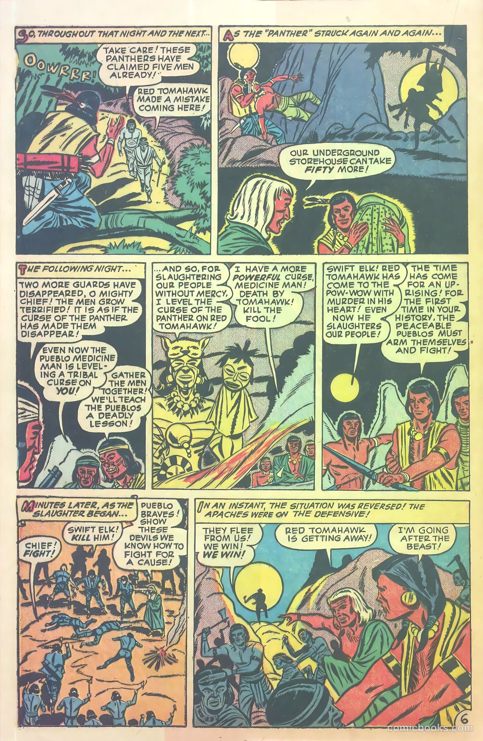 Indian Braves #1 (1951) — page 16 of 36