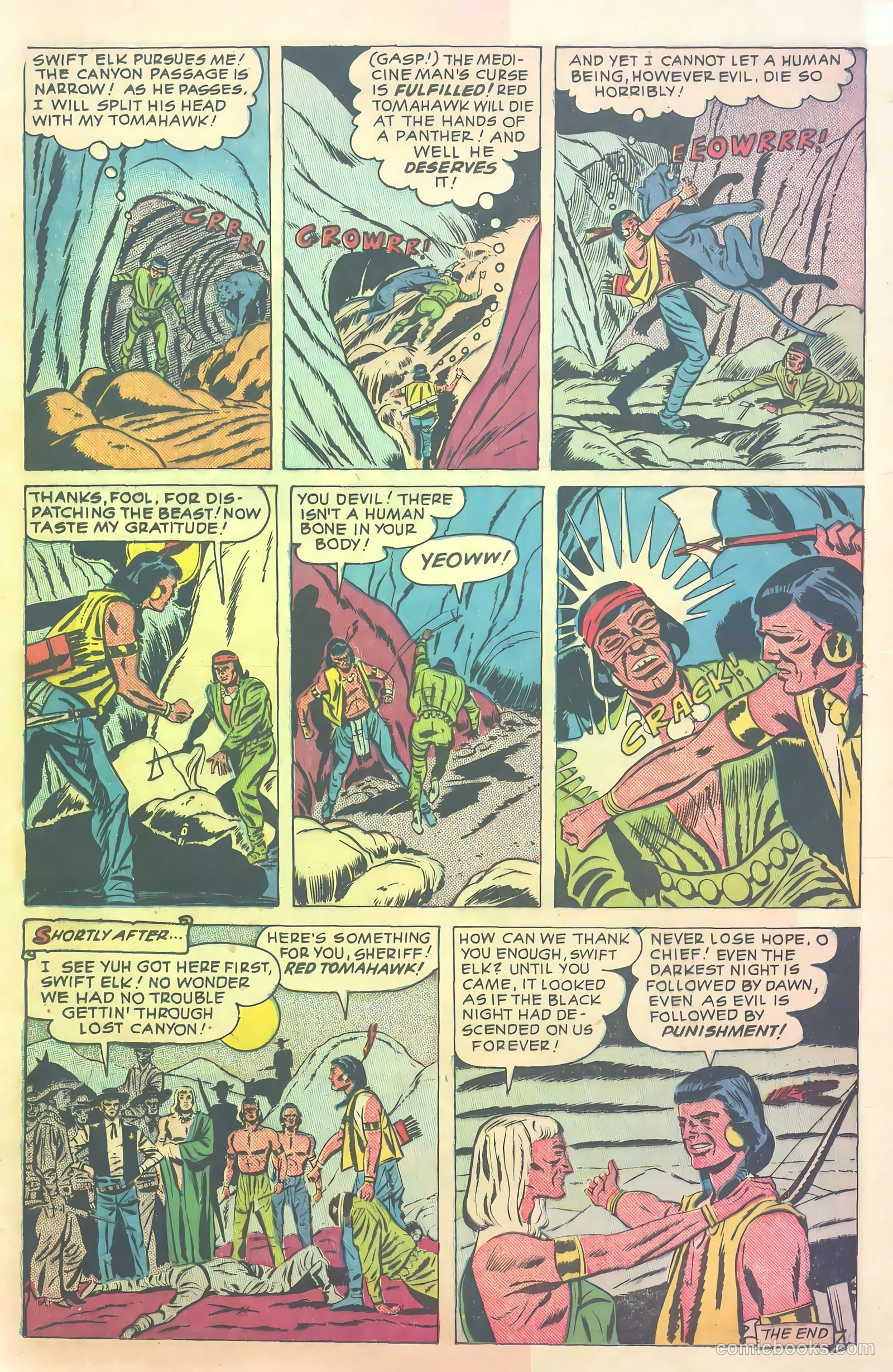 Indian Braves #1 (1951) — page 17 of 36