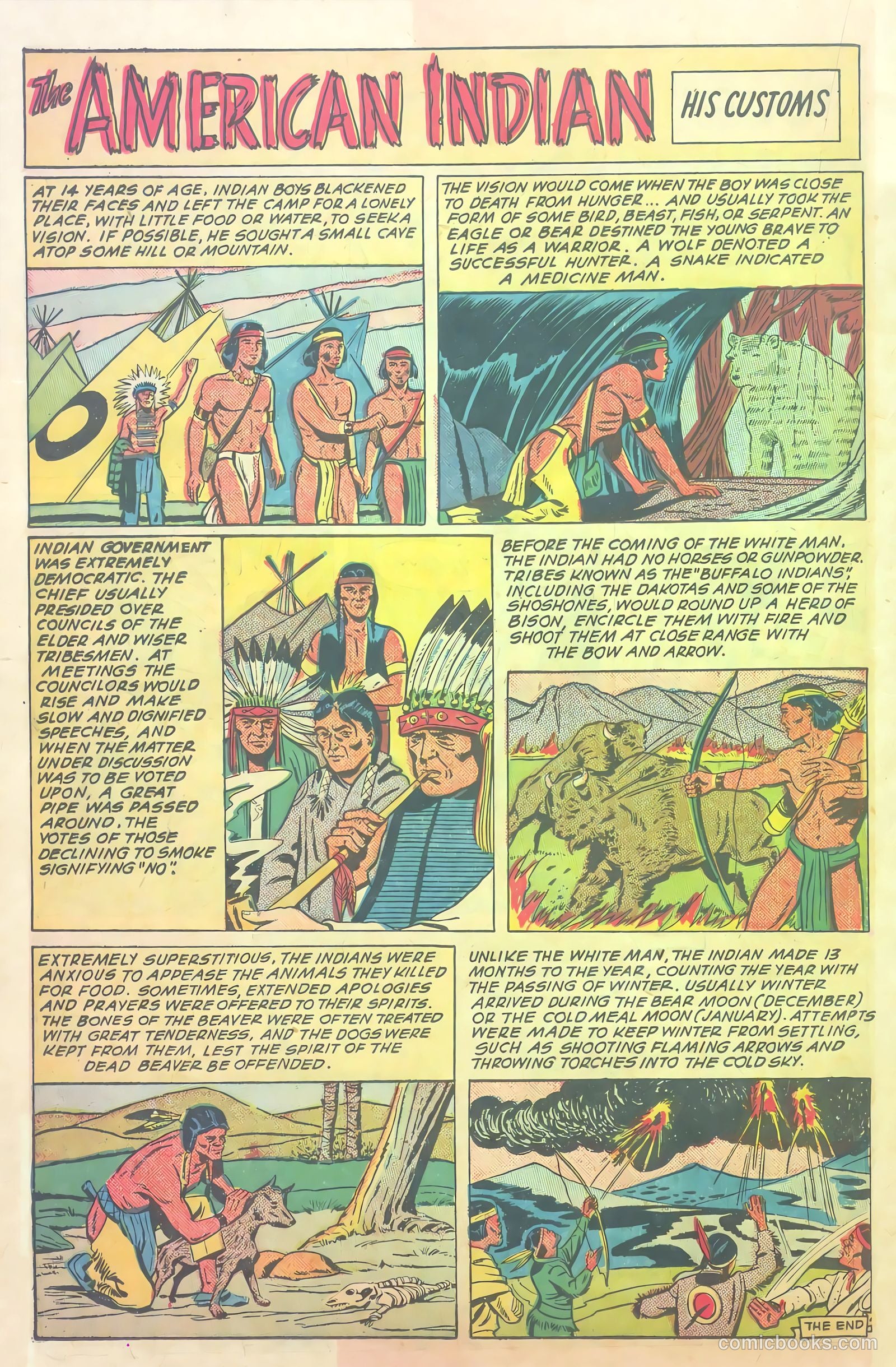 Indian Braves #1 (1951) — page 18 of 36