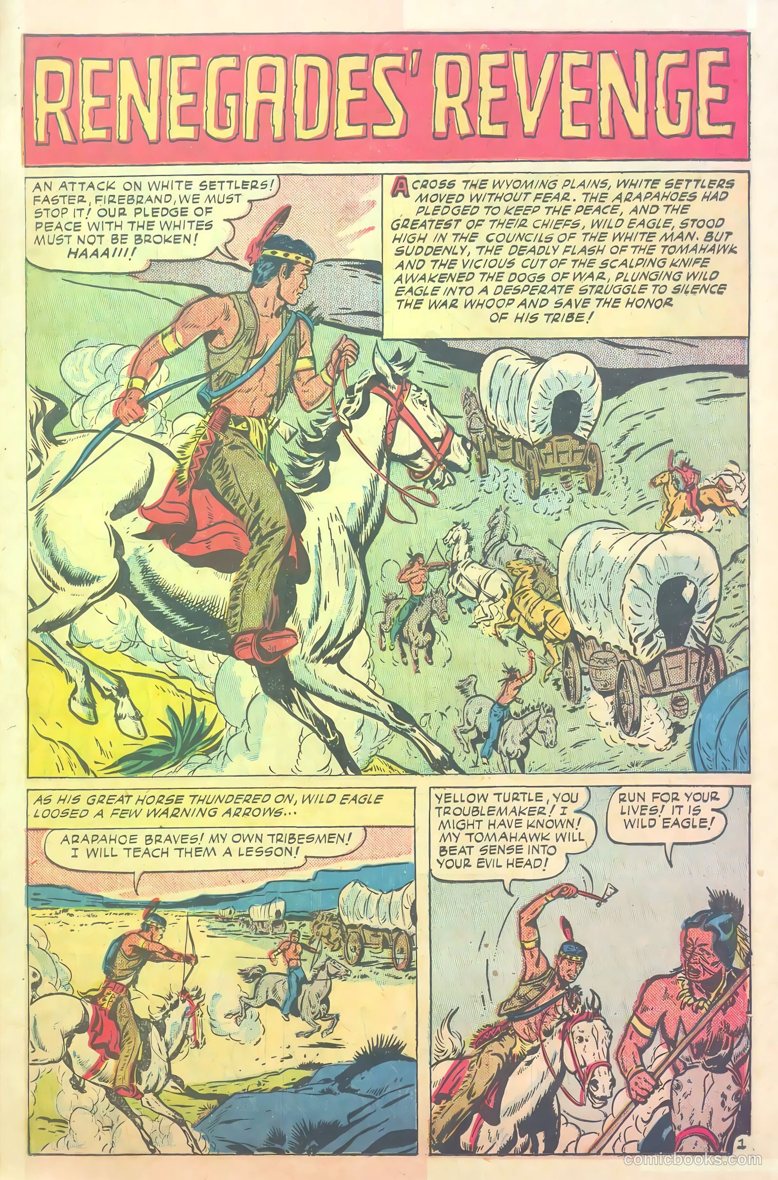 Indian Braves #1 (1951) — page 19 of 36