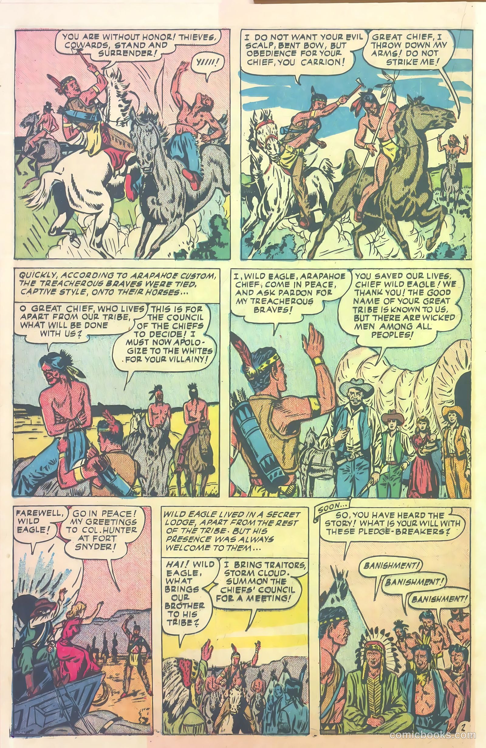 Indian Braves #1 (1951) — page 20 of 36