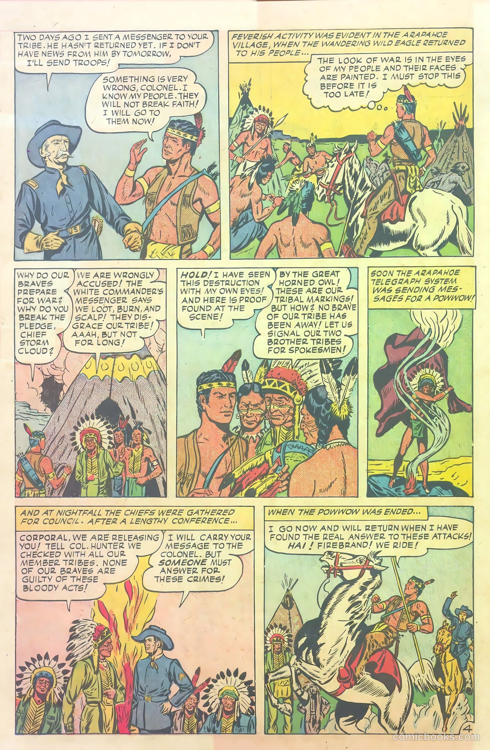 Indian Braves #1 (1951) — page 22 of 36