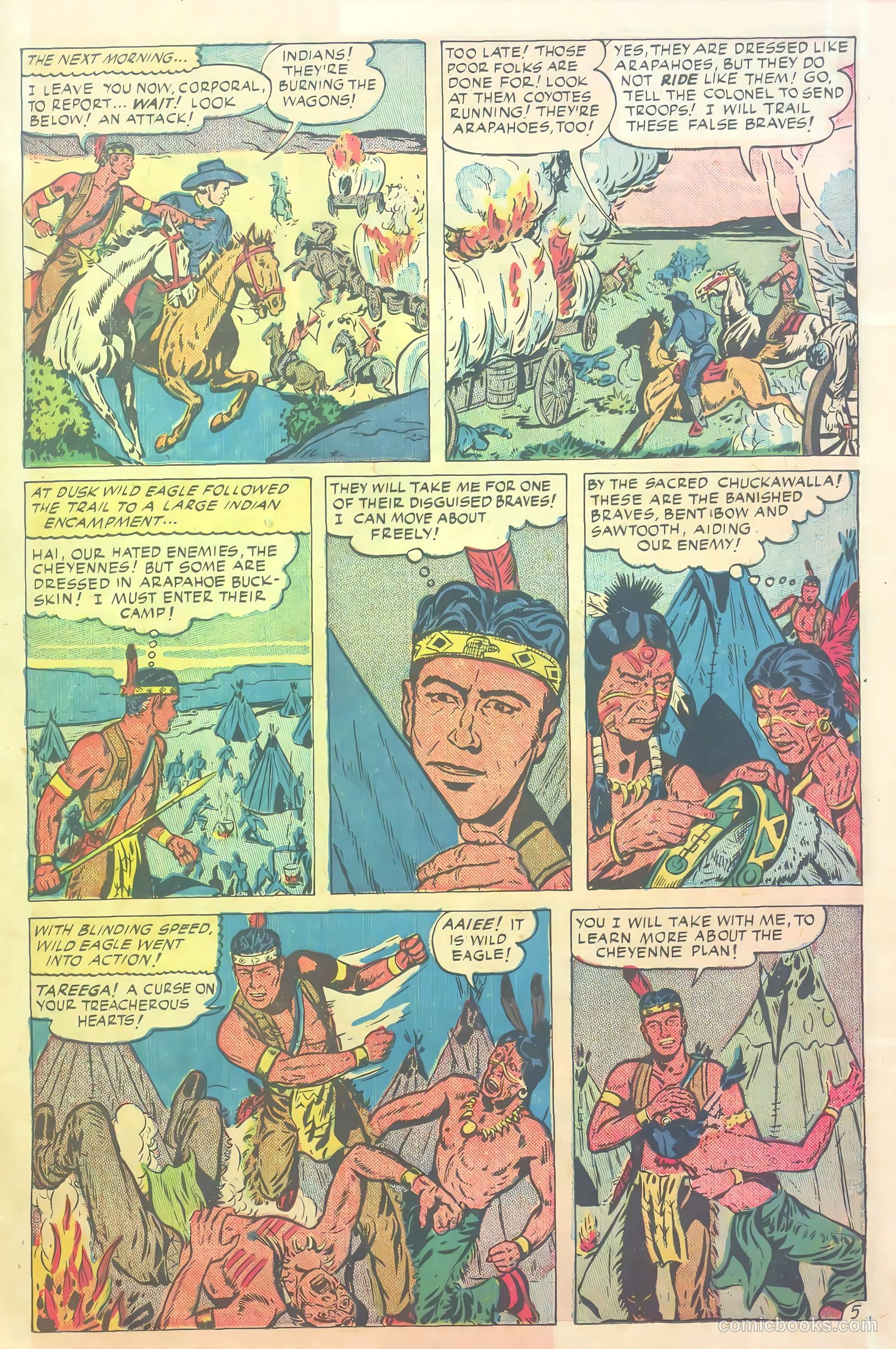 Indian Braves #1 (1951) — page 23 of 36