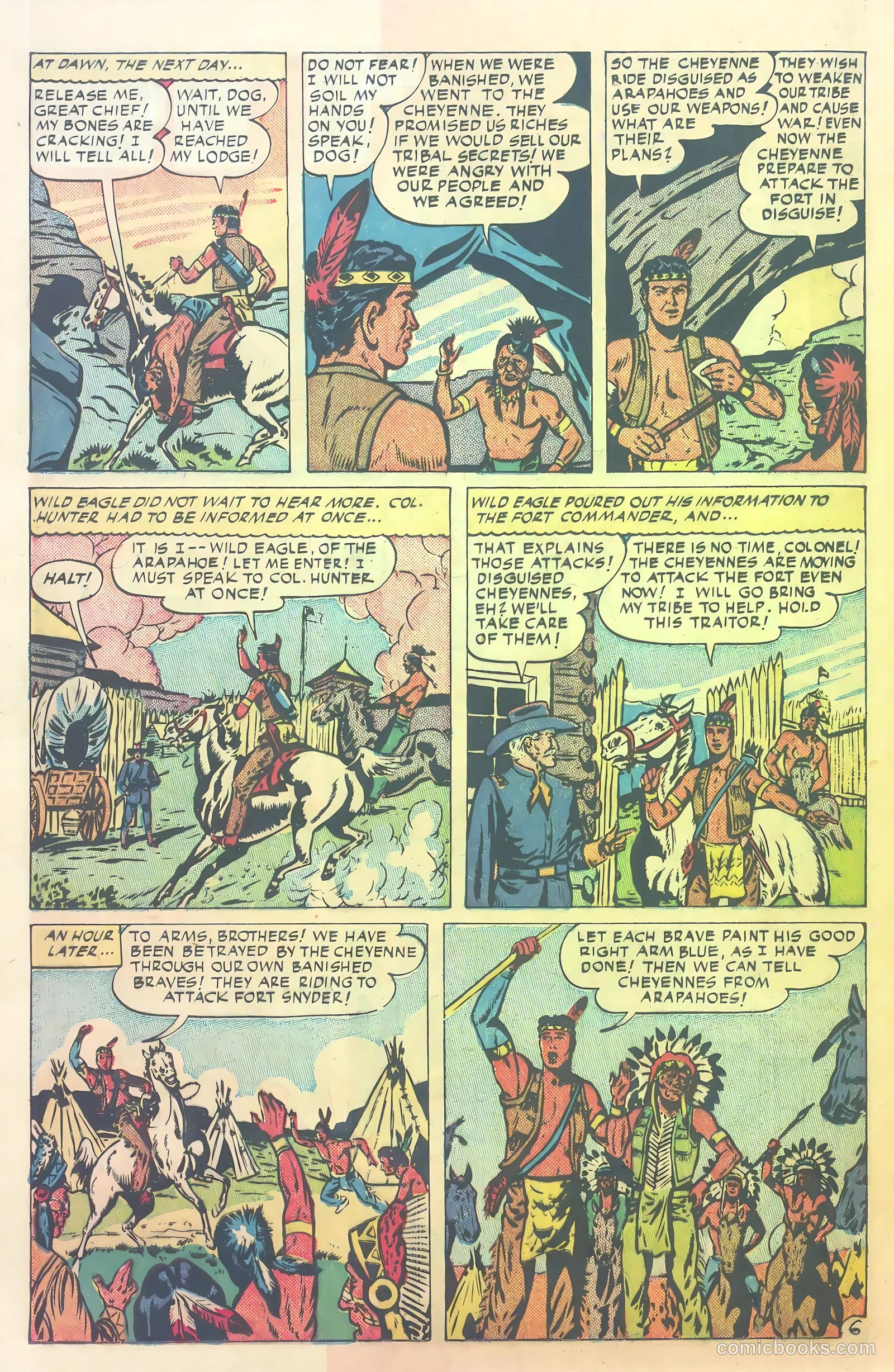 Indian Braves #1 (1951) — page 24 of 36