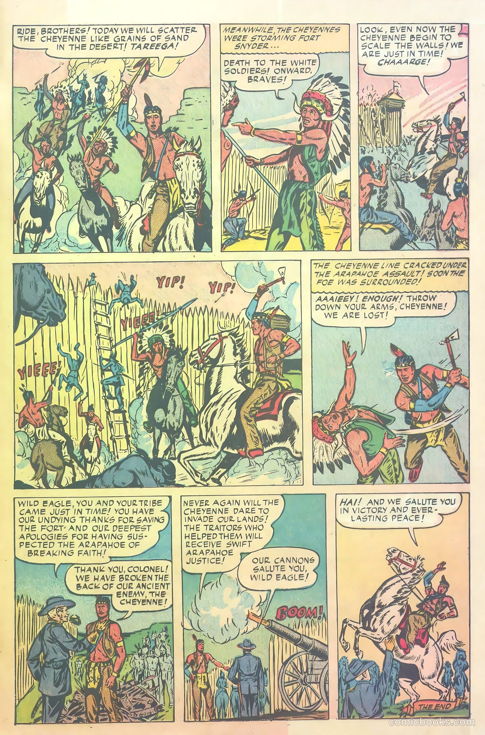 Indian Braves #1 (1951) — page 25 of 36