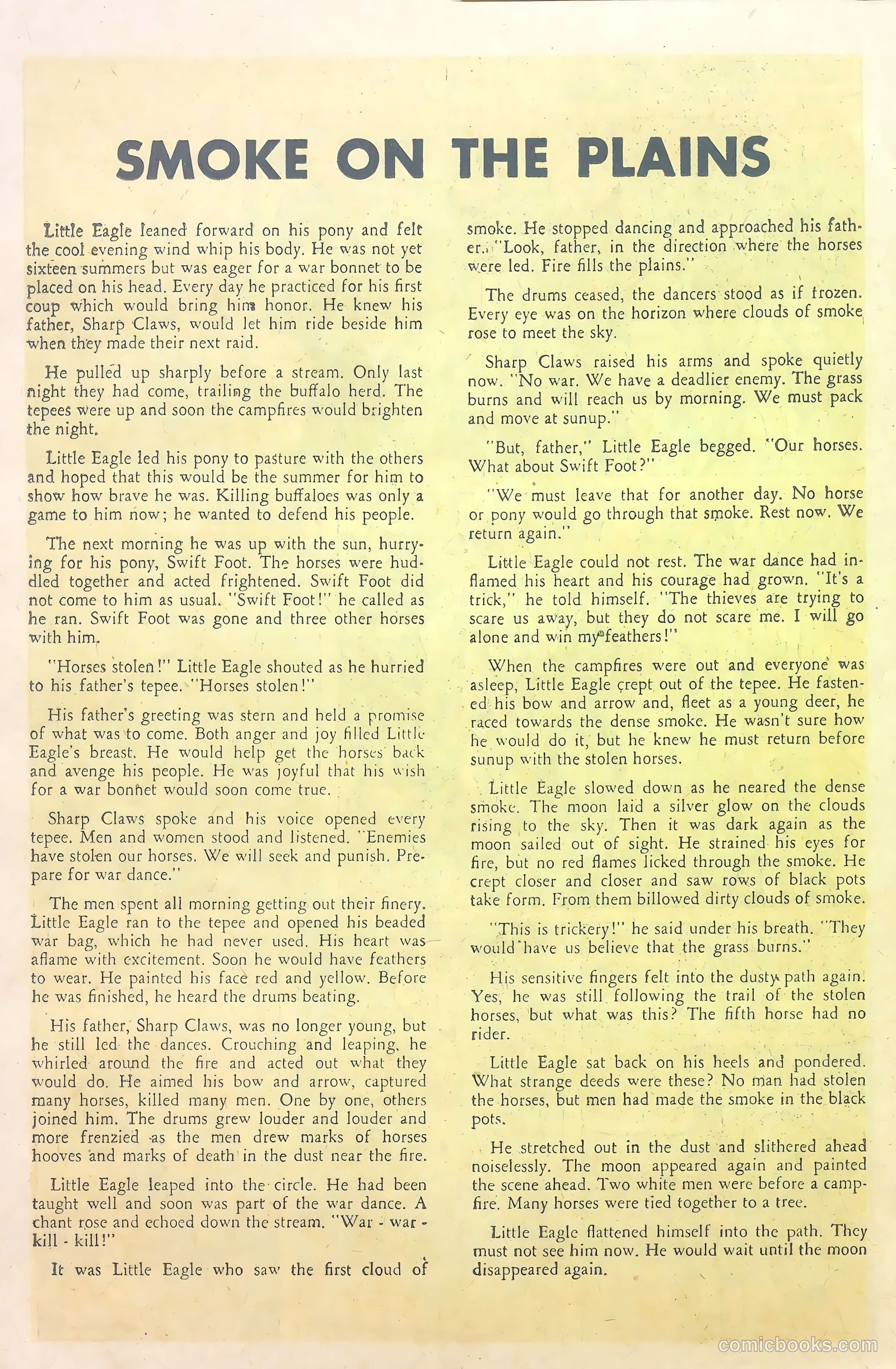 Indian Braves #1 (1951) — page 26 of 36
