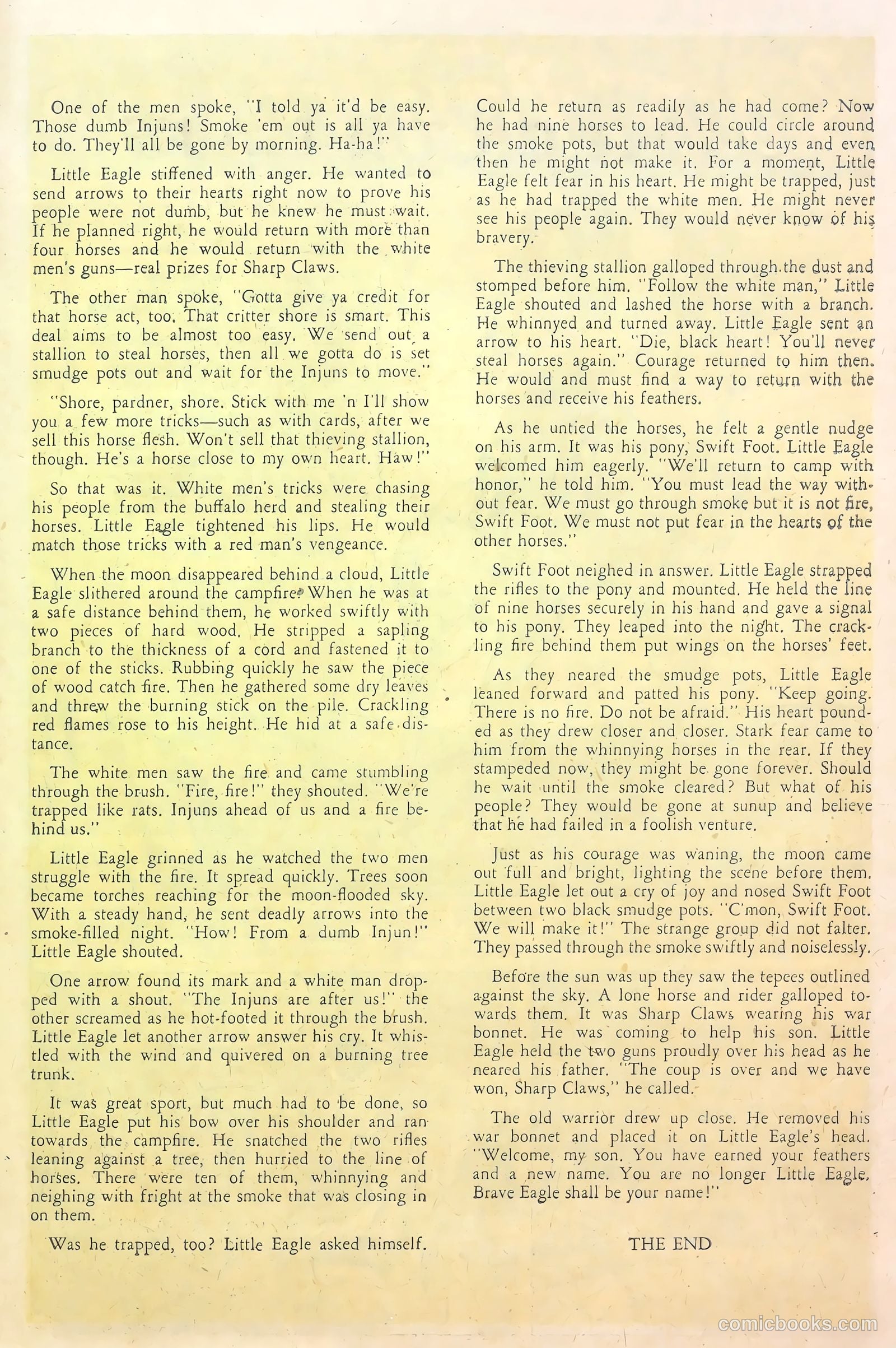 Indian Braves #1 (1951) — page 27 of 36