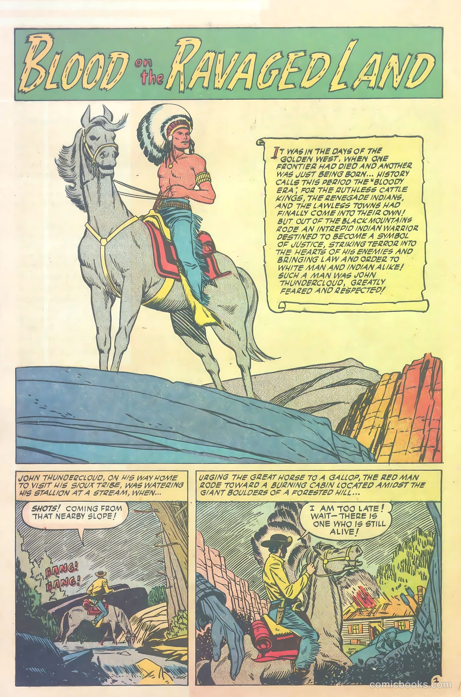 Indian Braves #1 (1951) — page 28 of 36