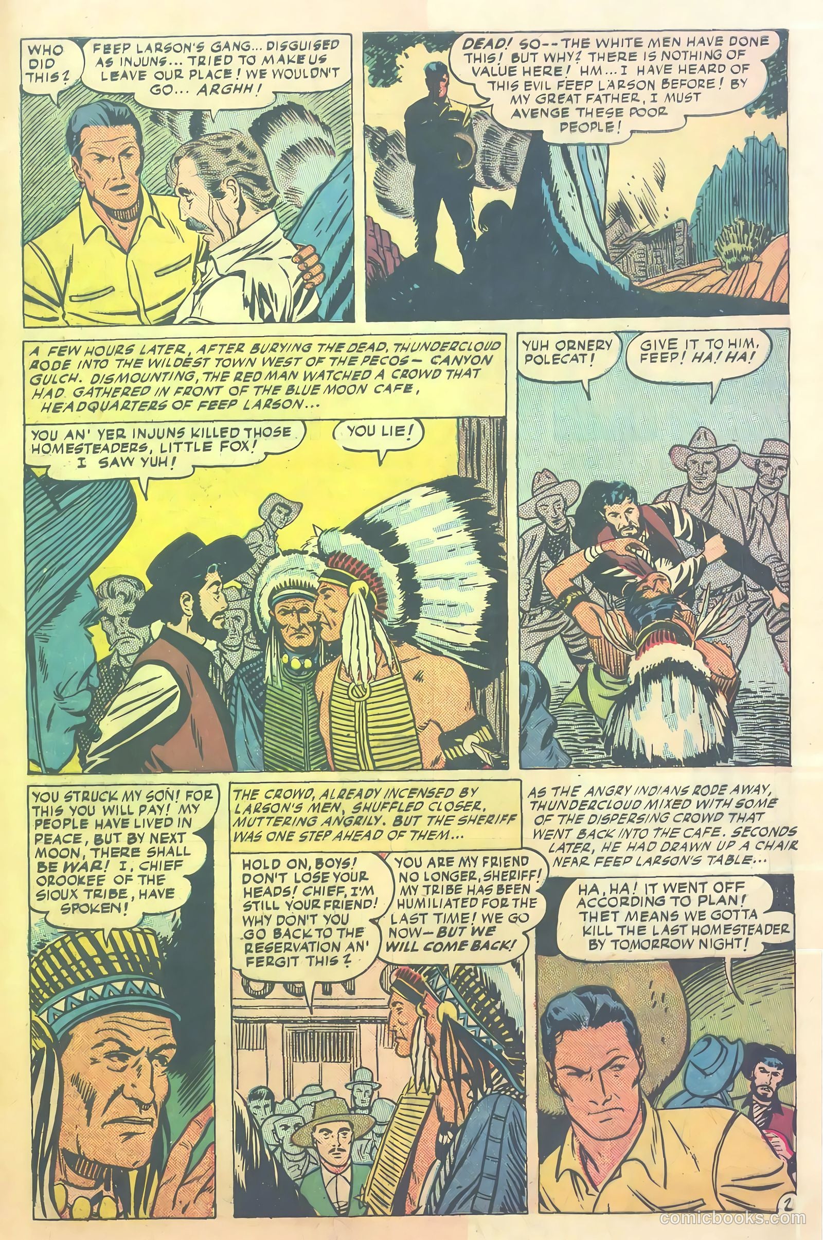 Indian Braves #1 (1951) — page 29 of 36
