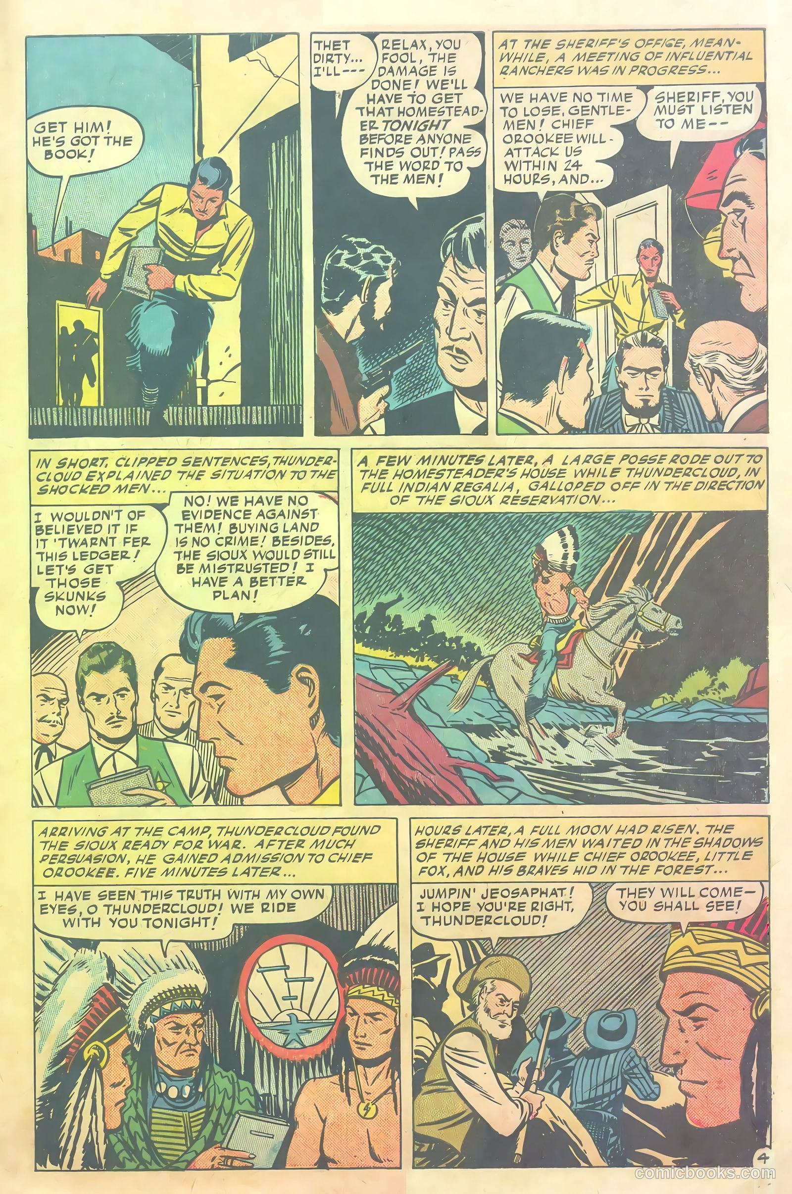Indian Braves #1 (1951) — page 31 of 36