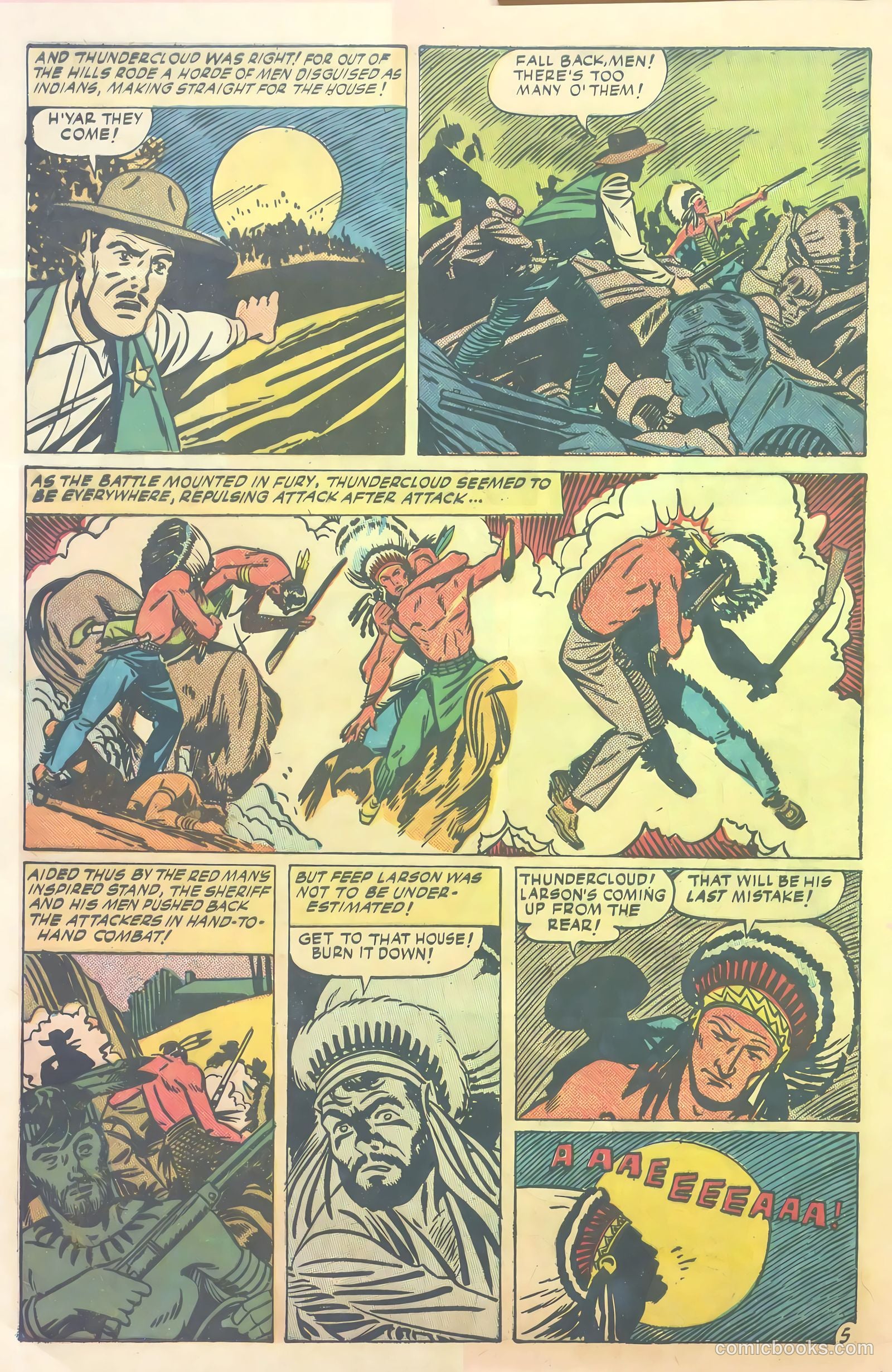 Indian Braves #1 (1951) — page 32 of 36