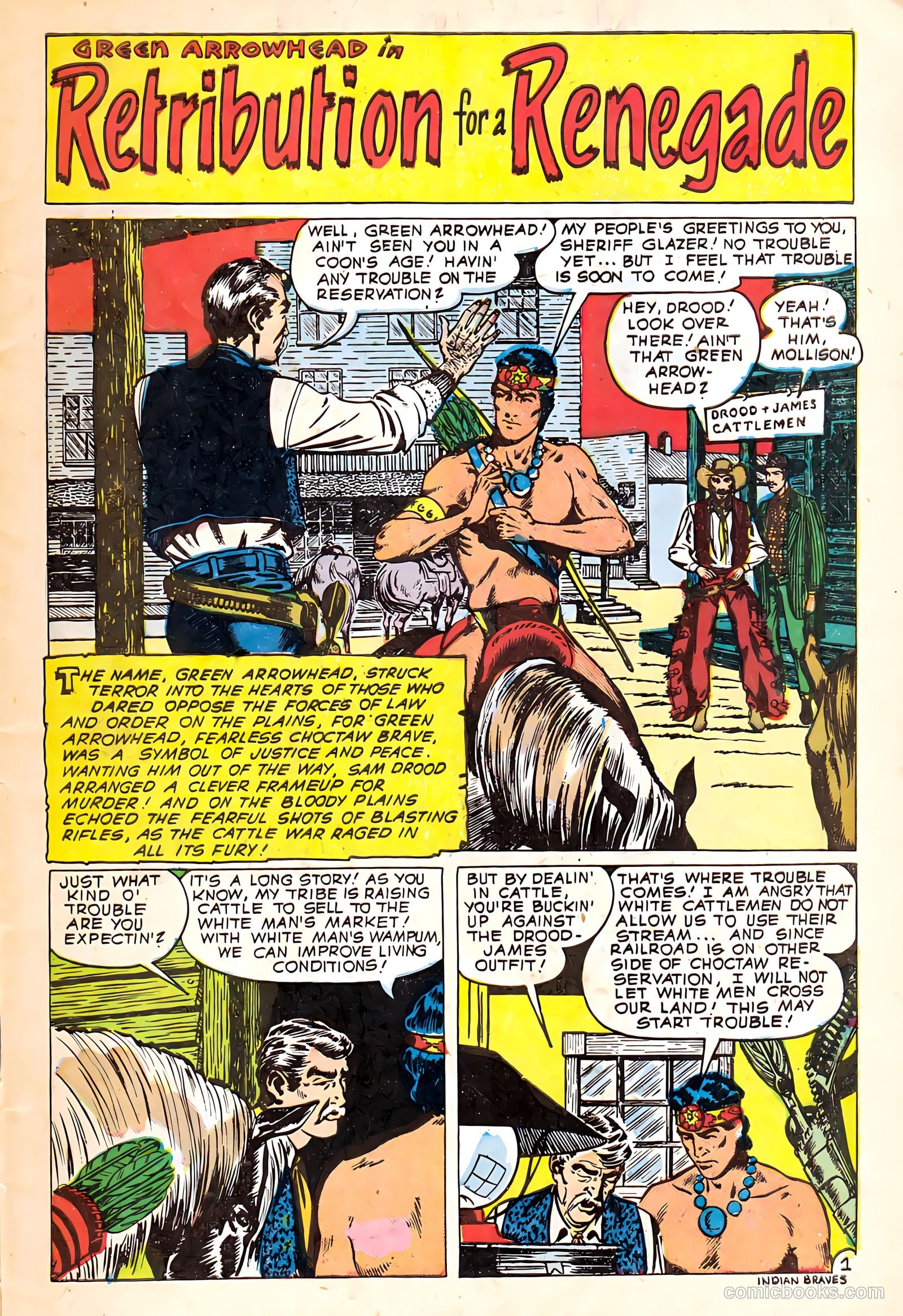 Indian Braves #2 (1951) — page 3 of 36