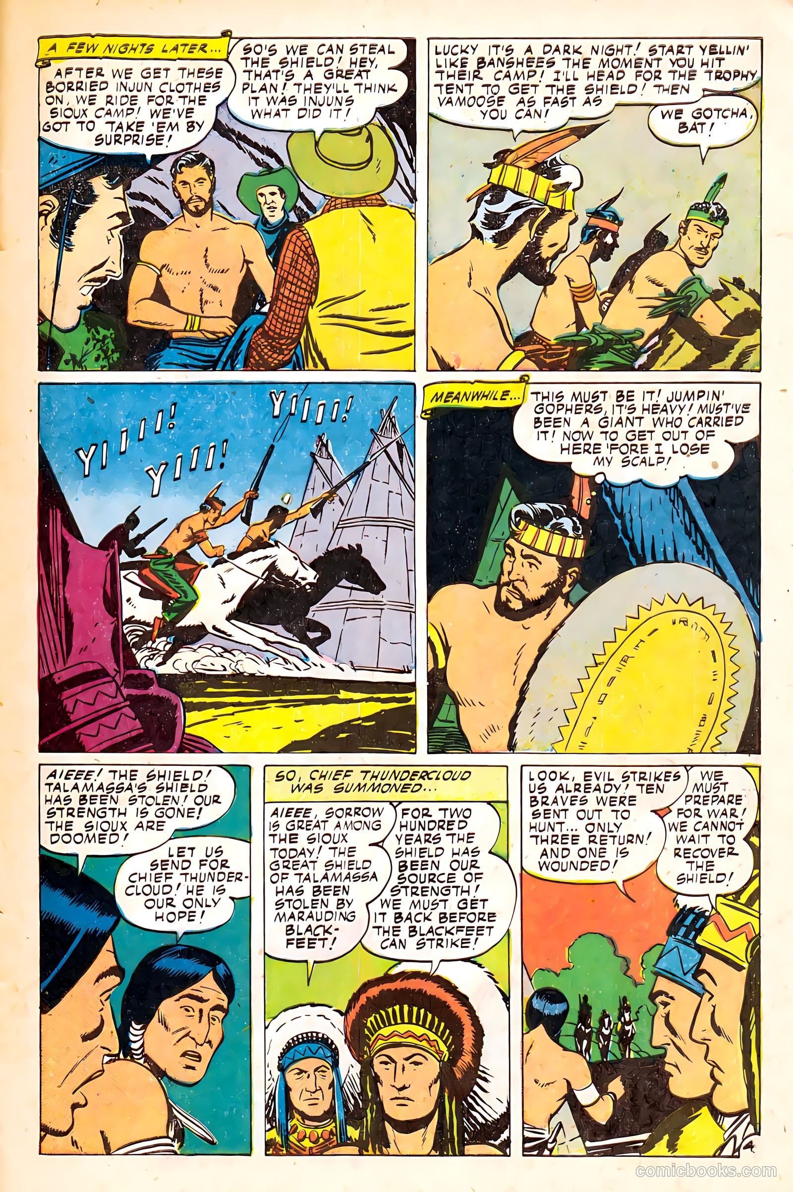 Indian Braves #2 (1951) — page 31 of 36