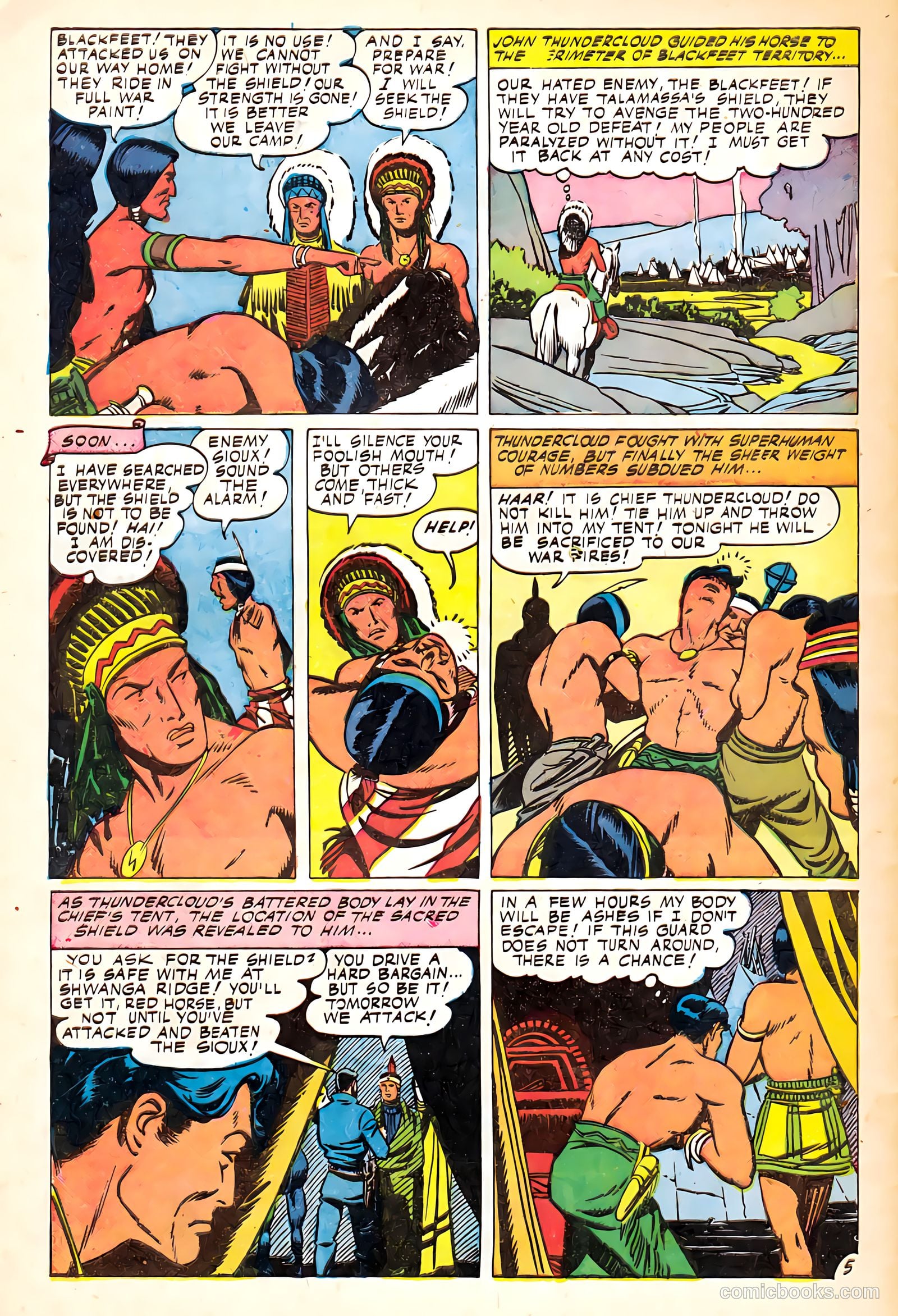 Indian Braves #2 (1951) — page 32 of 36
