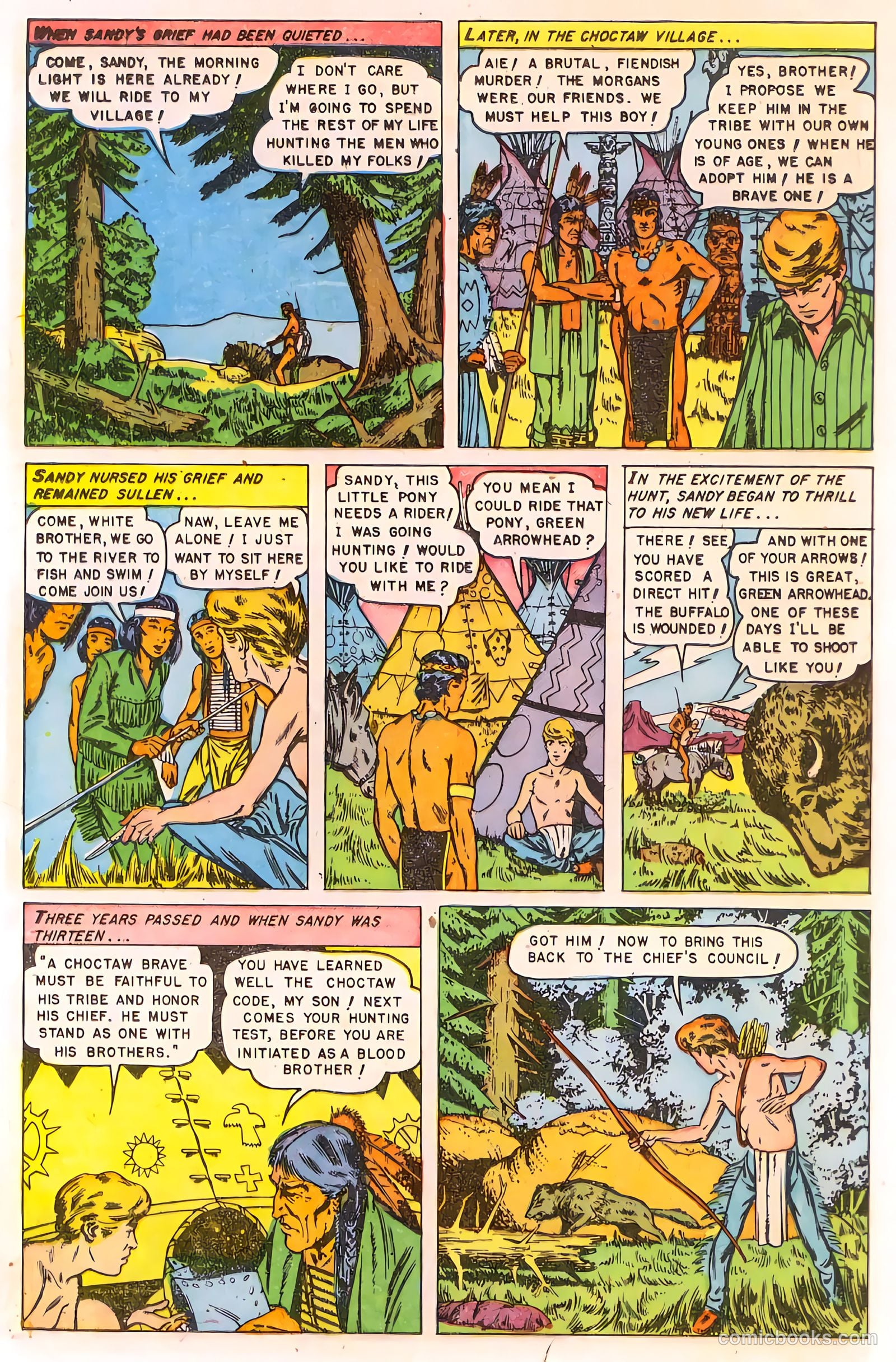 Indian Braves #3 (1951) — page 6 of 36