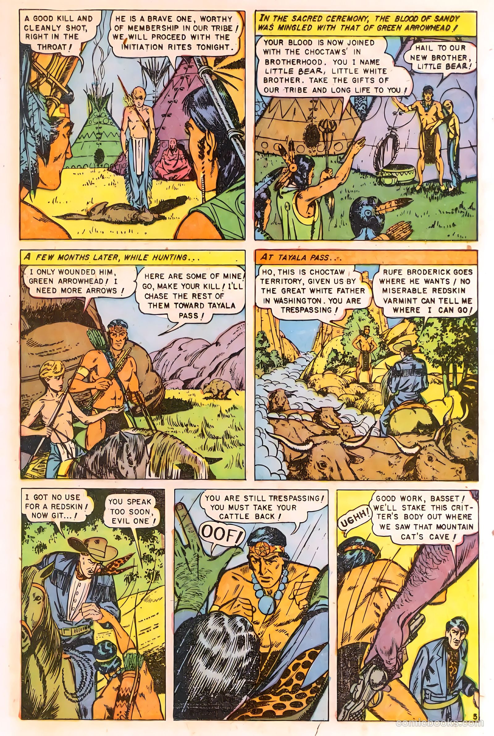 Indian Braves #3 (1951) — page 7 of 36