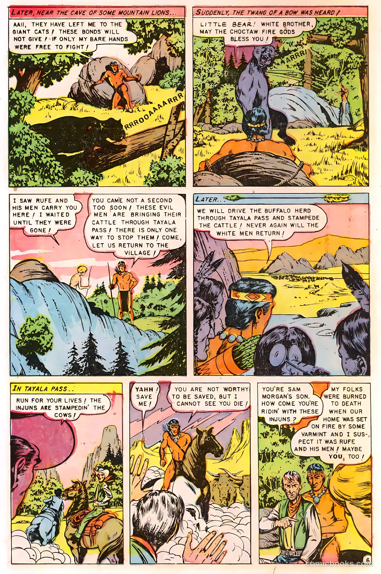 Indian Braves #3 (1951) — page 8 of 36