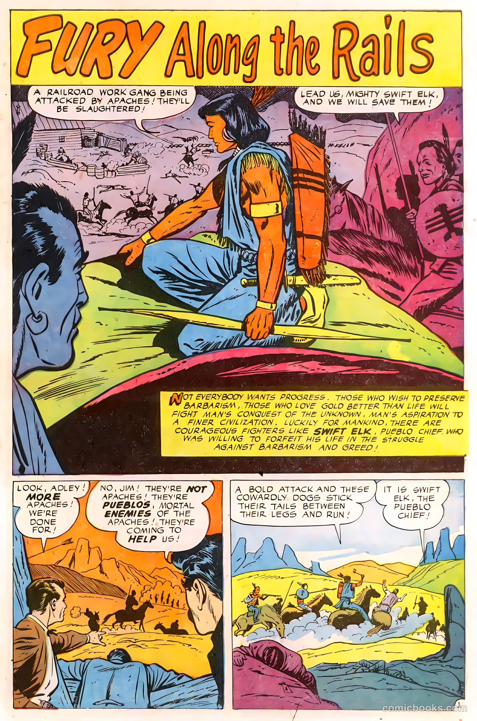 Indian Braves #3 (1951) — page 19 of 36