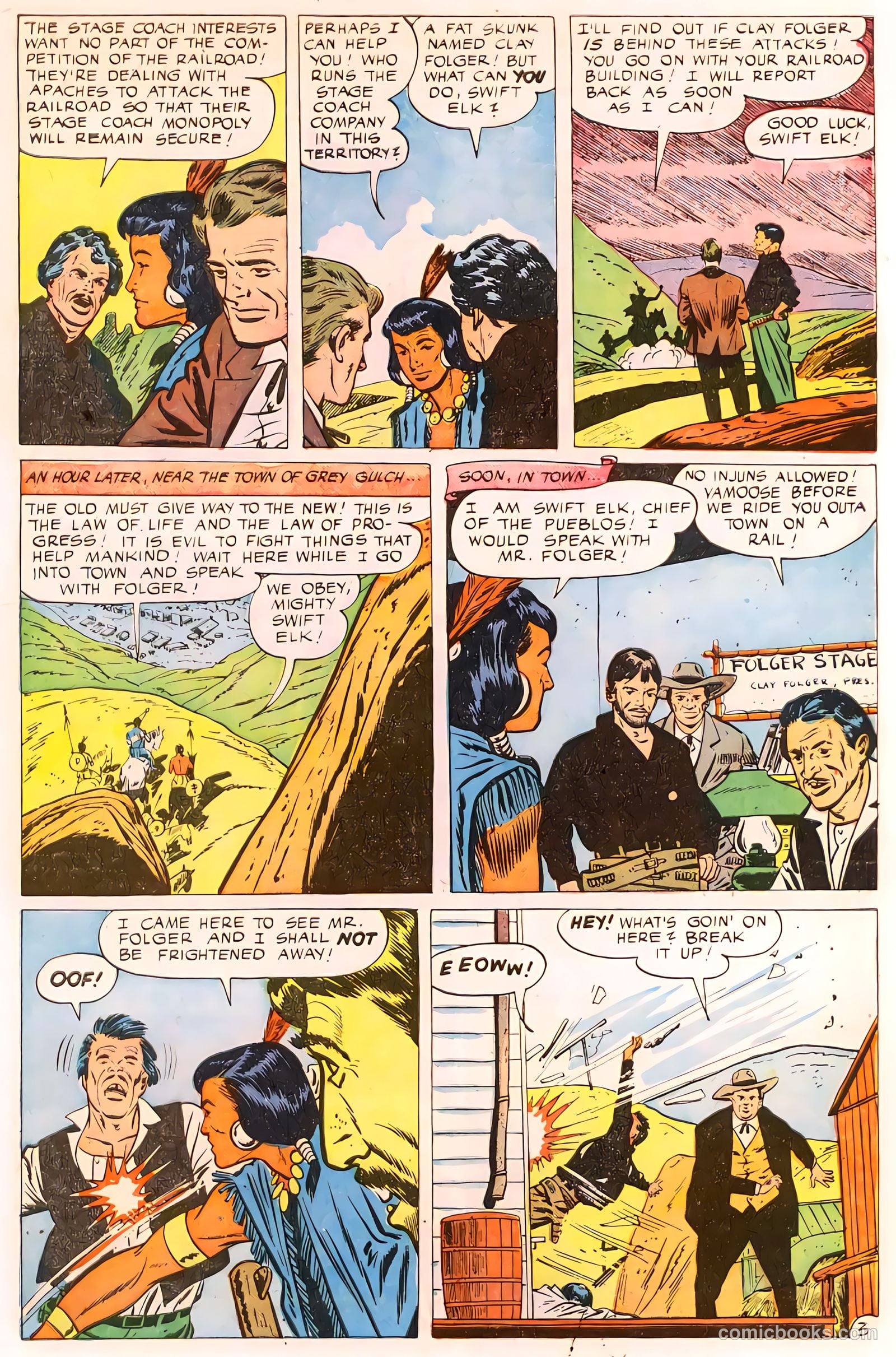 Indian Braves #3 (1951) — page 21 of 36