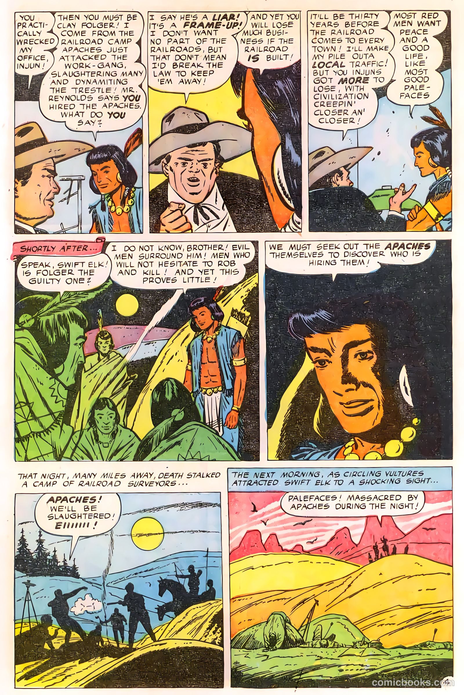 Indian Braves #3 (1951) — page 22 of 36