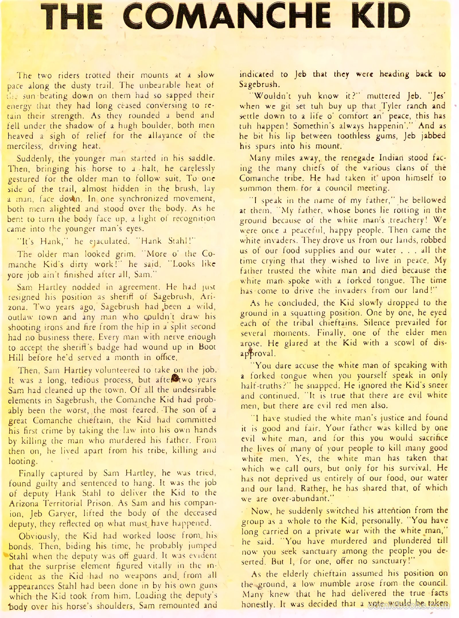 Indian Braves #3 (1951) — page 26 of 36