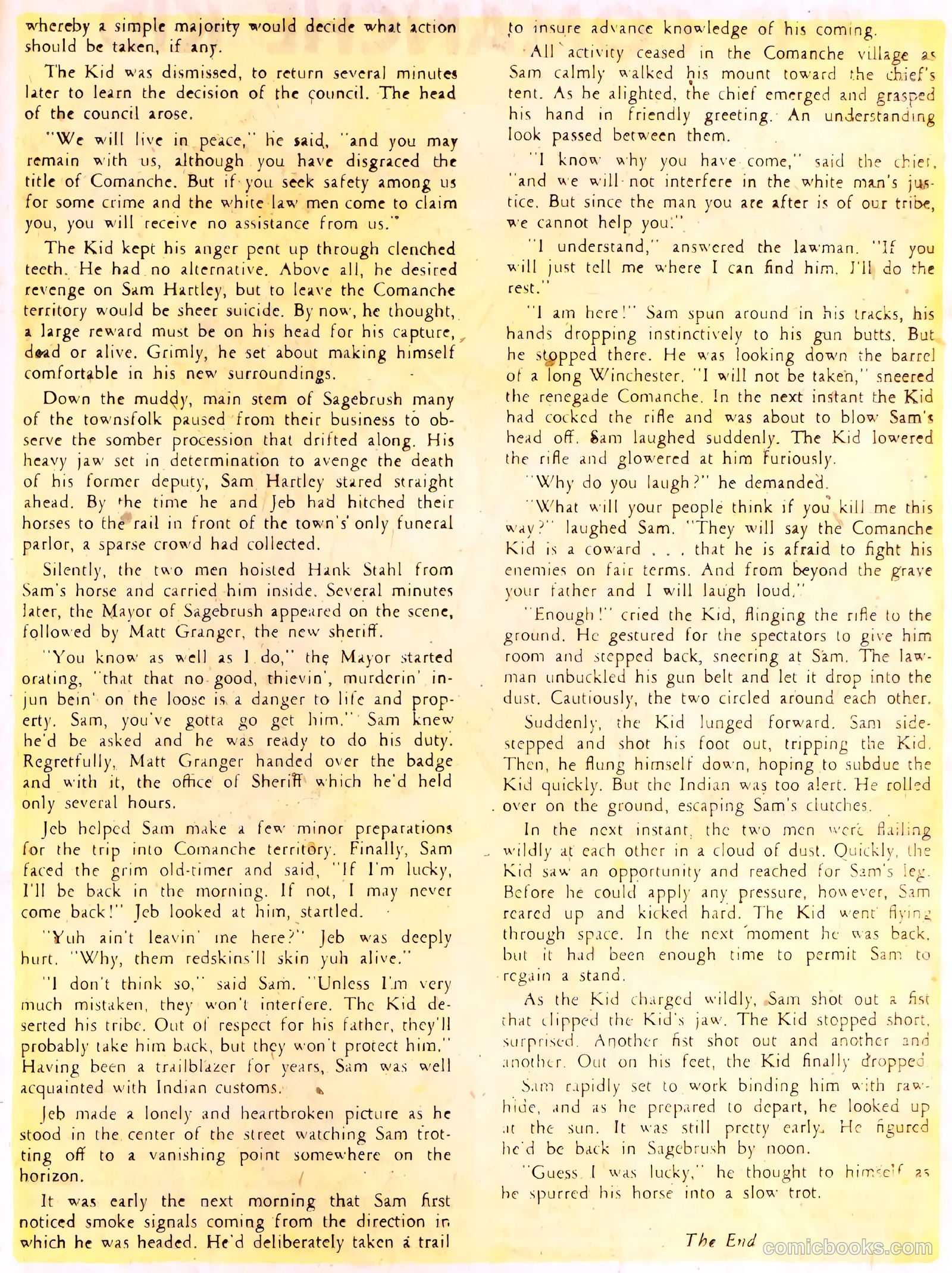Indian Braves #3 (1951) — page 27 of 36
