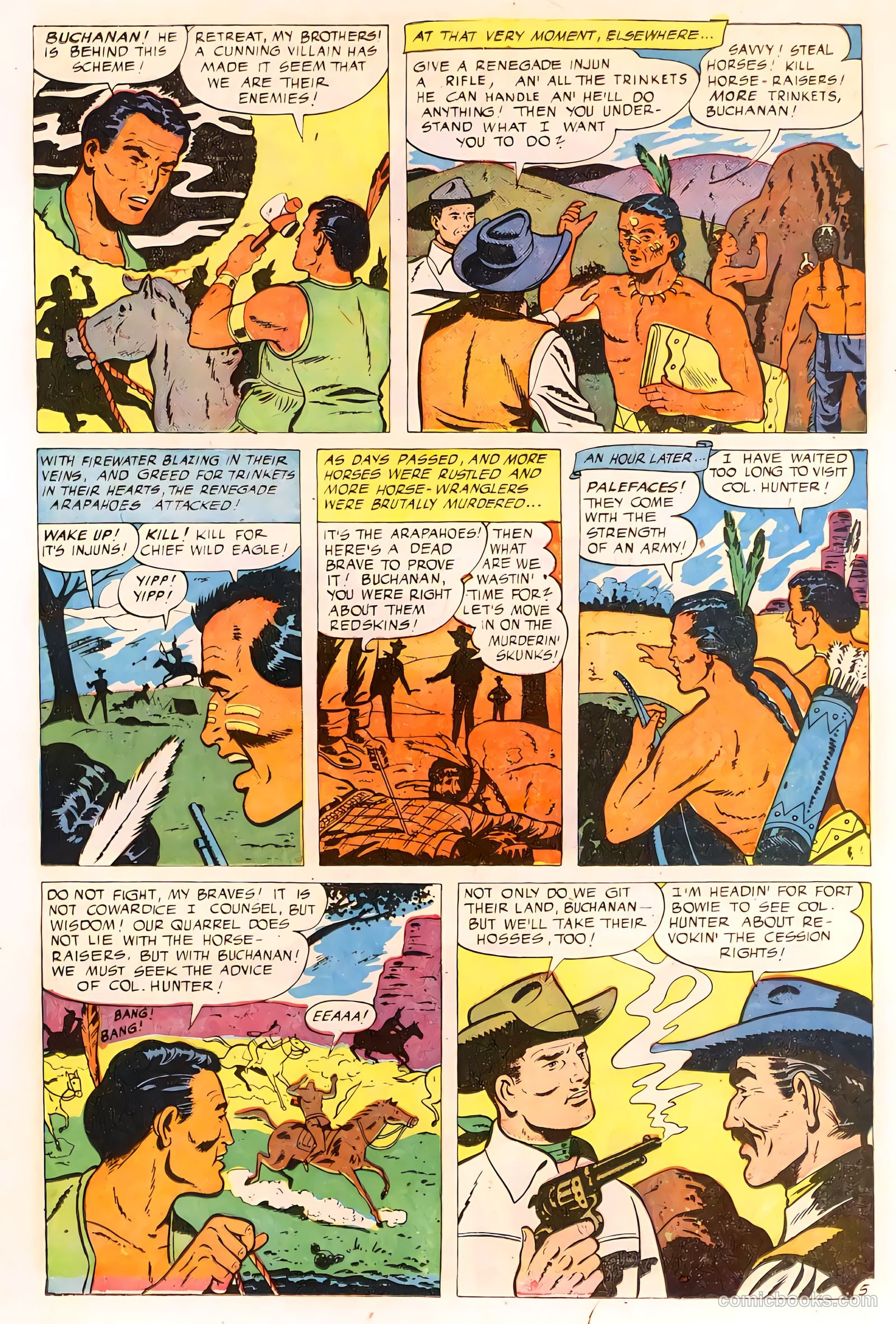 Indian Braves #3 (1951) — page 32 of 36