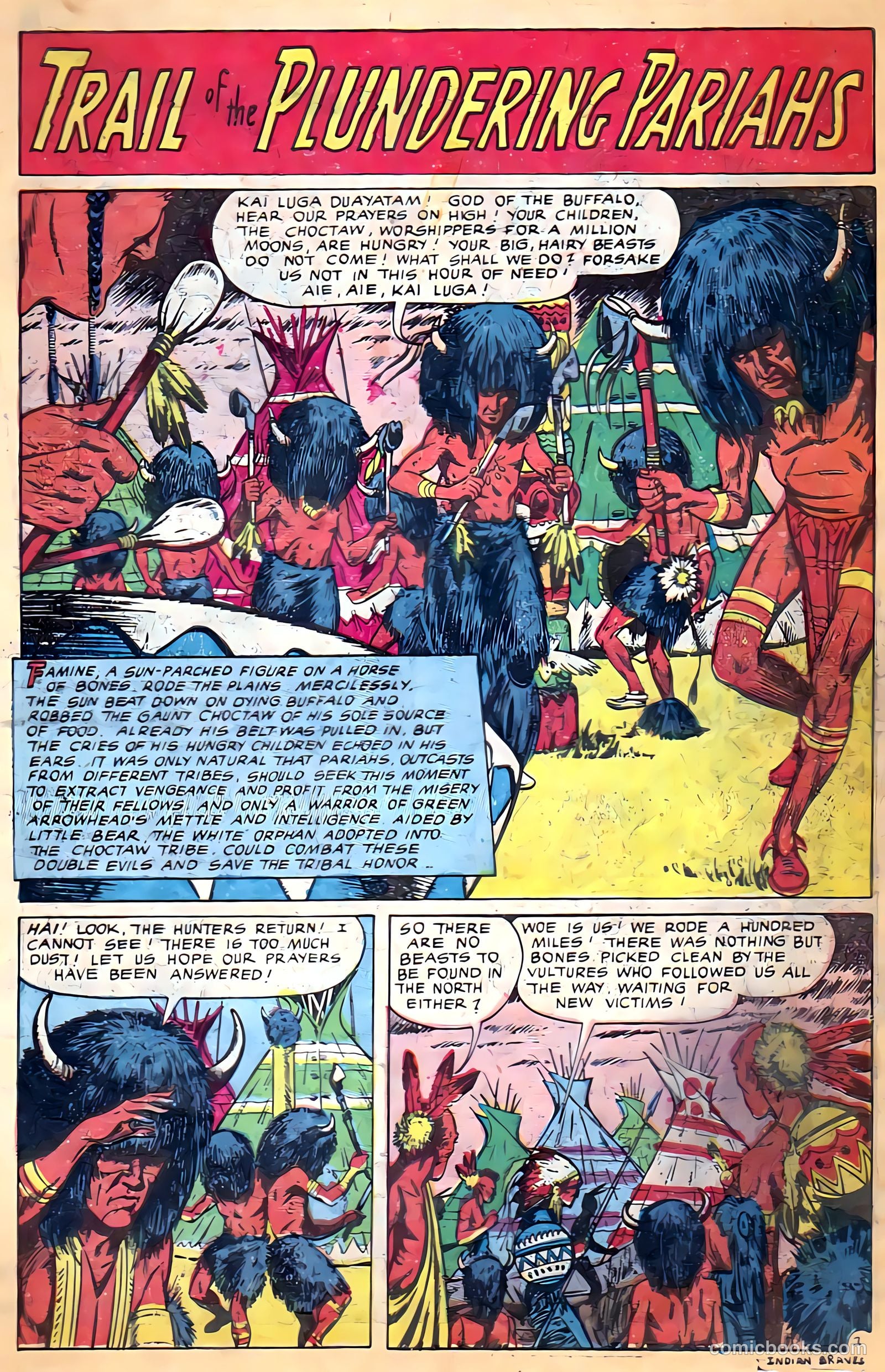 Indian Braves #4 (1951) — page 4 of 37