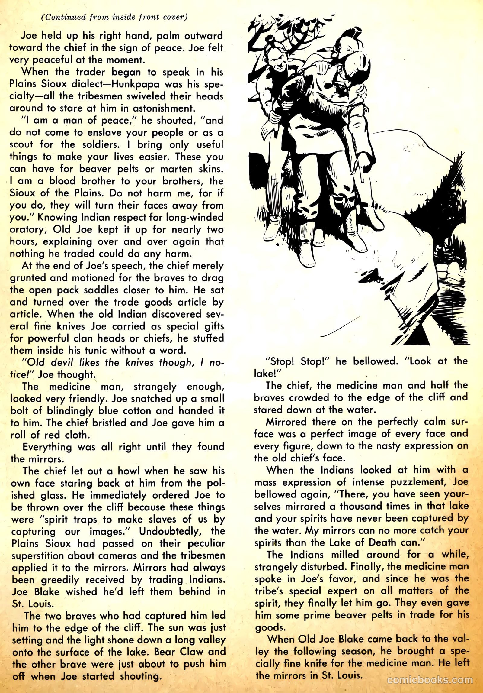 Indian Chief #10 (1953) — page 35 of 36