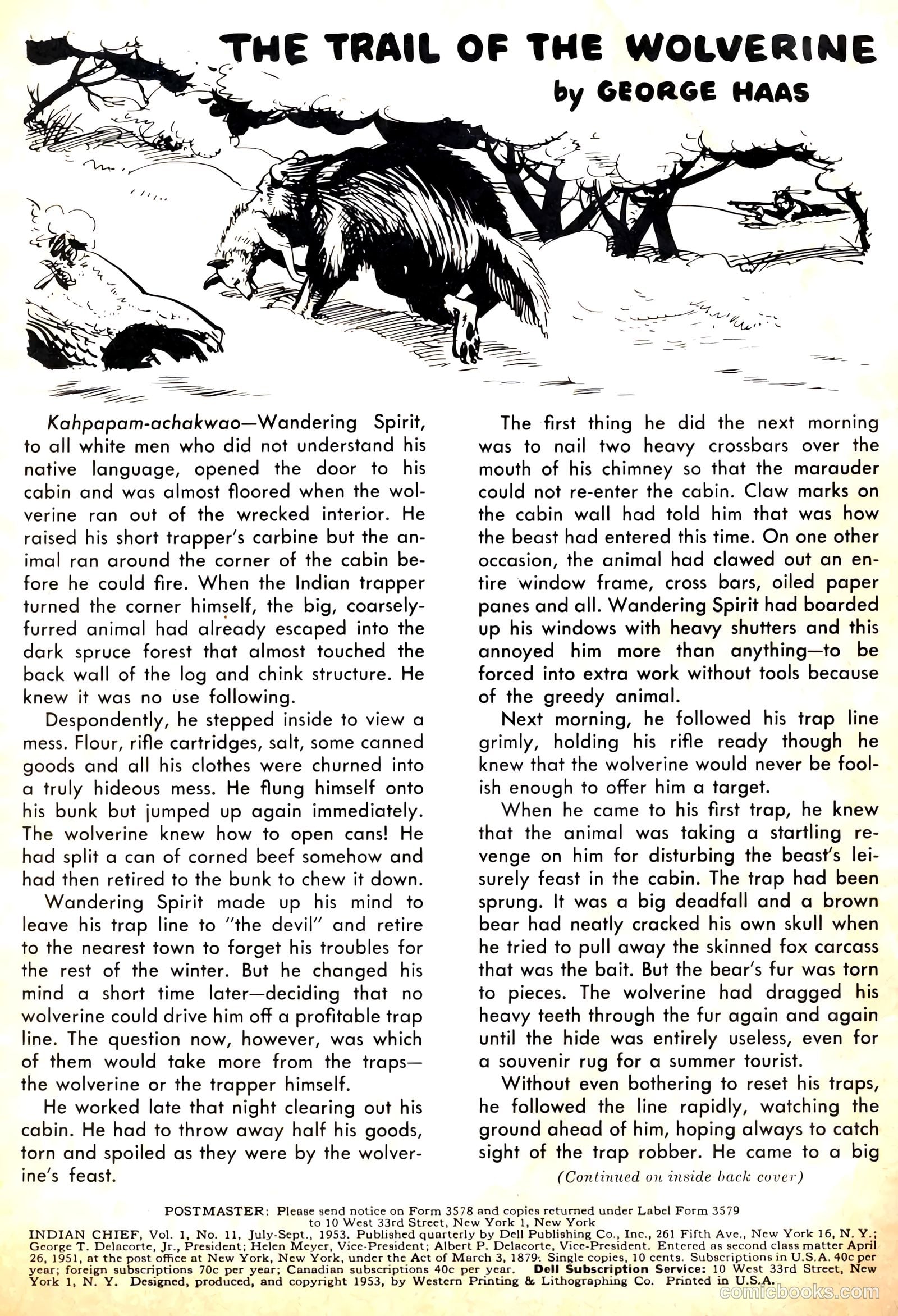 Indian Chief #11 (1953) — page 2 of 36