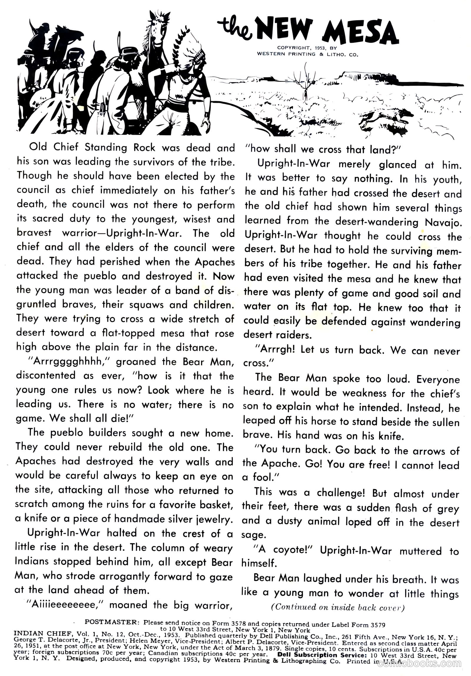 Indian Chief #12 (1953) — page 2 of 36