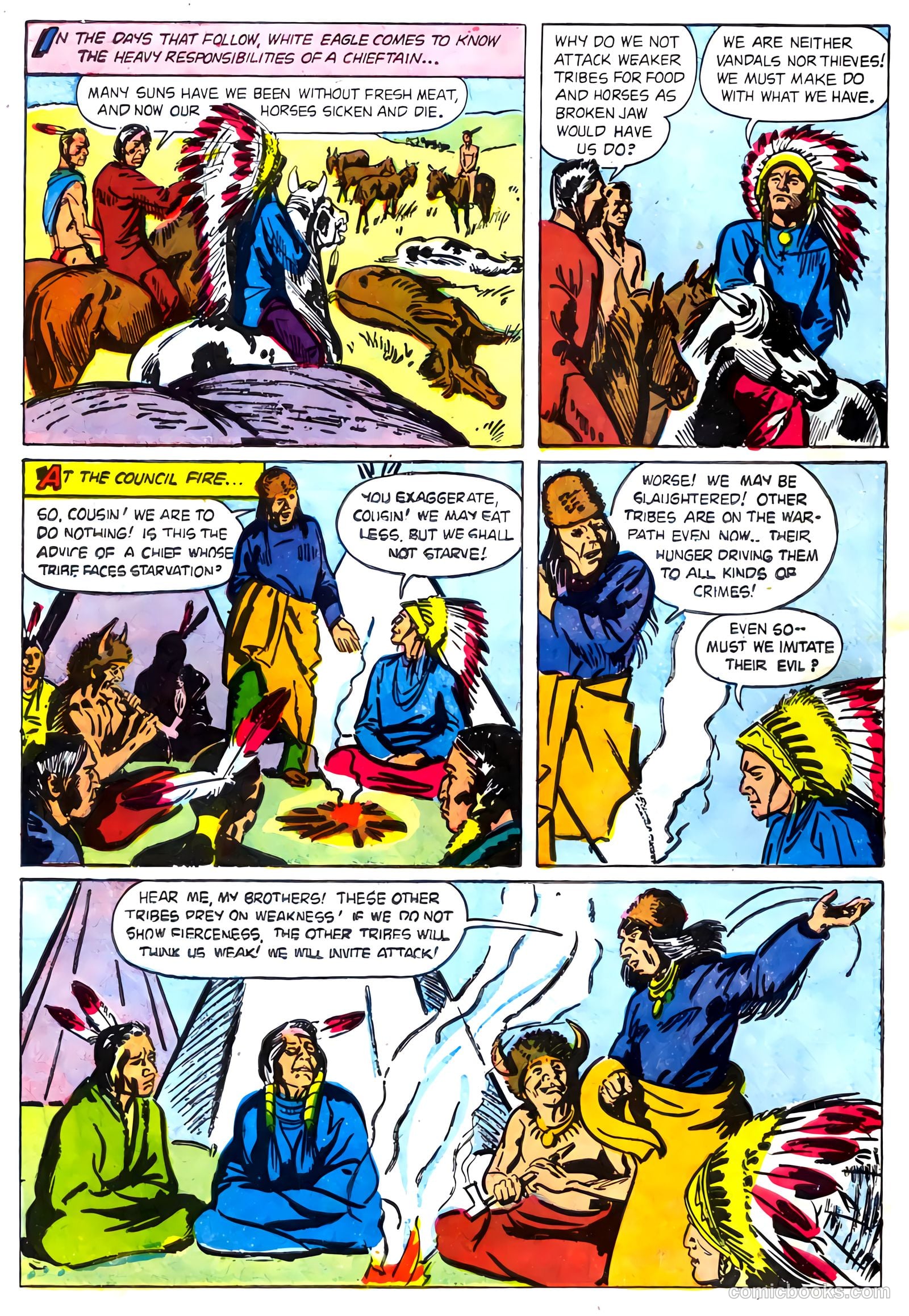 Indian Chief #12 (1953) — page 6 of 36