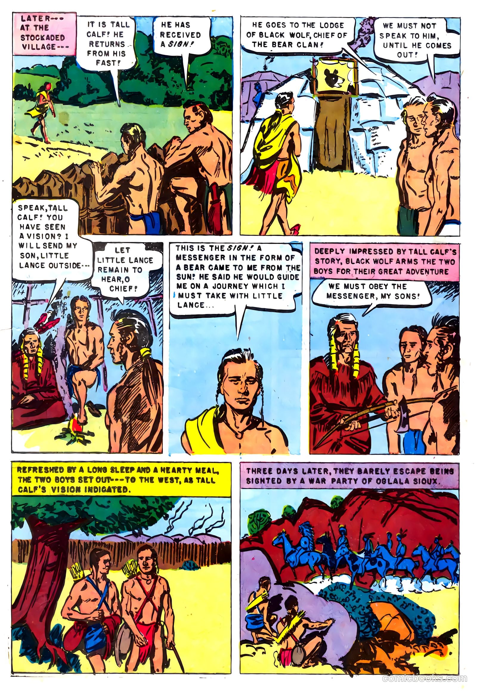 Indian Chief #12 (1953) — page 20 of 36